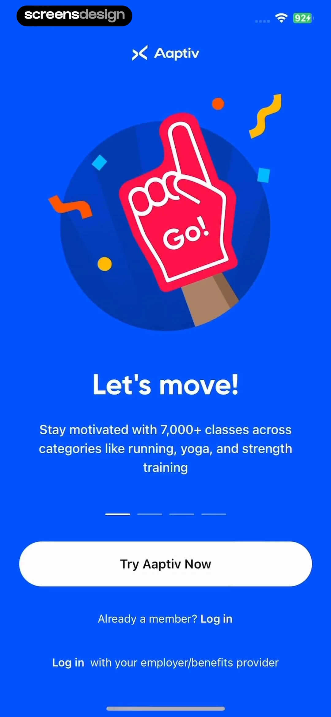 Aaptiv: #1 Audio Fitness App screen 3
