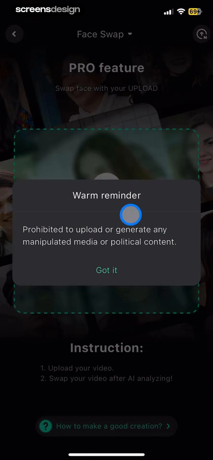 FaceMagic: AI face swap videos screen 8