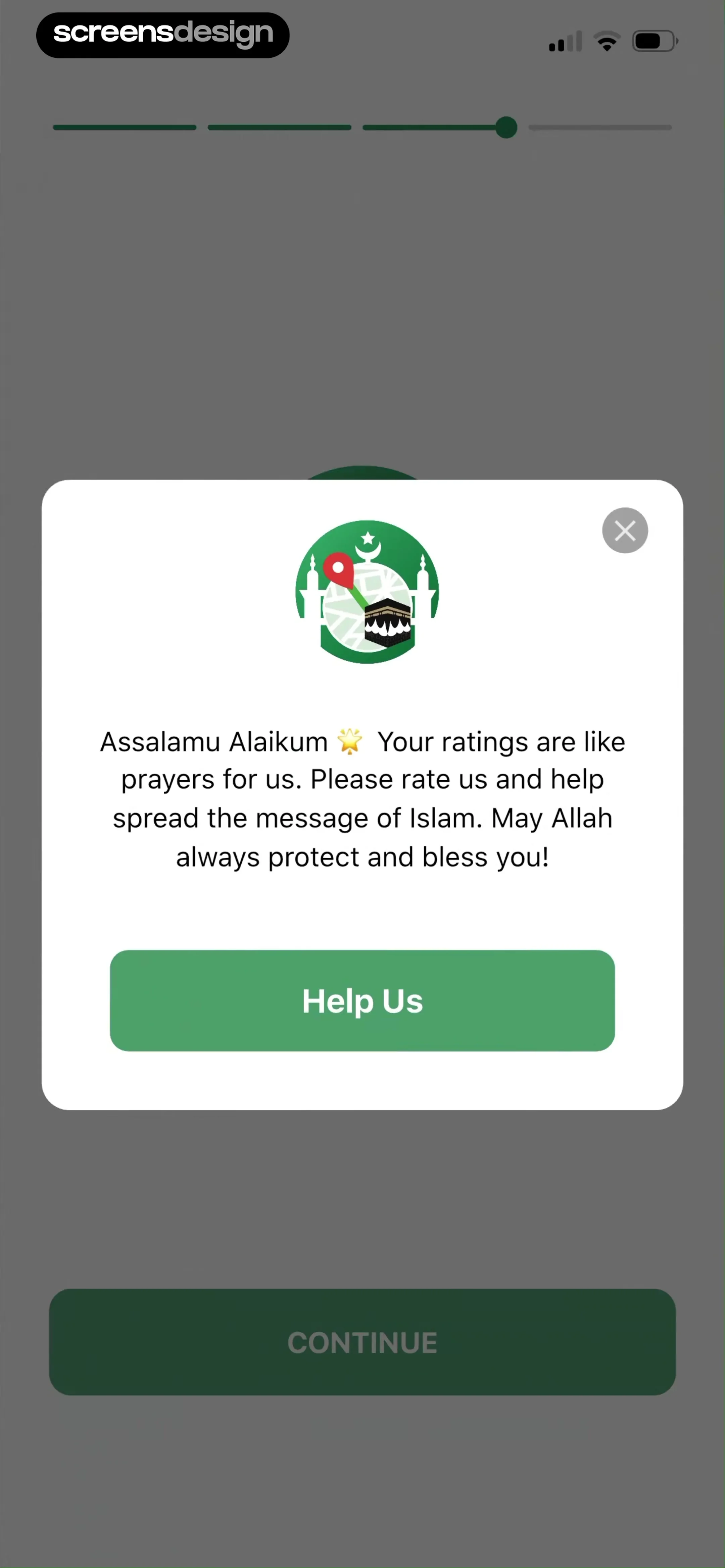 Muslim: Prayer Times, Qibla screen 8