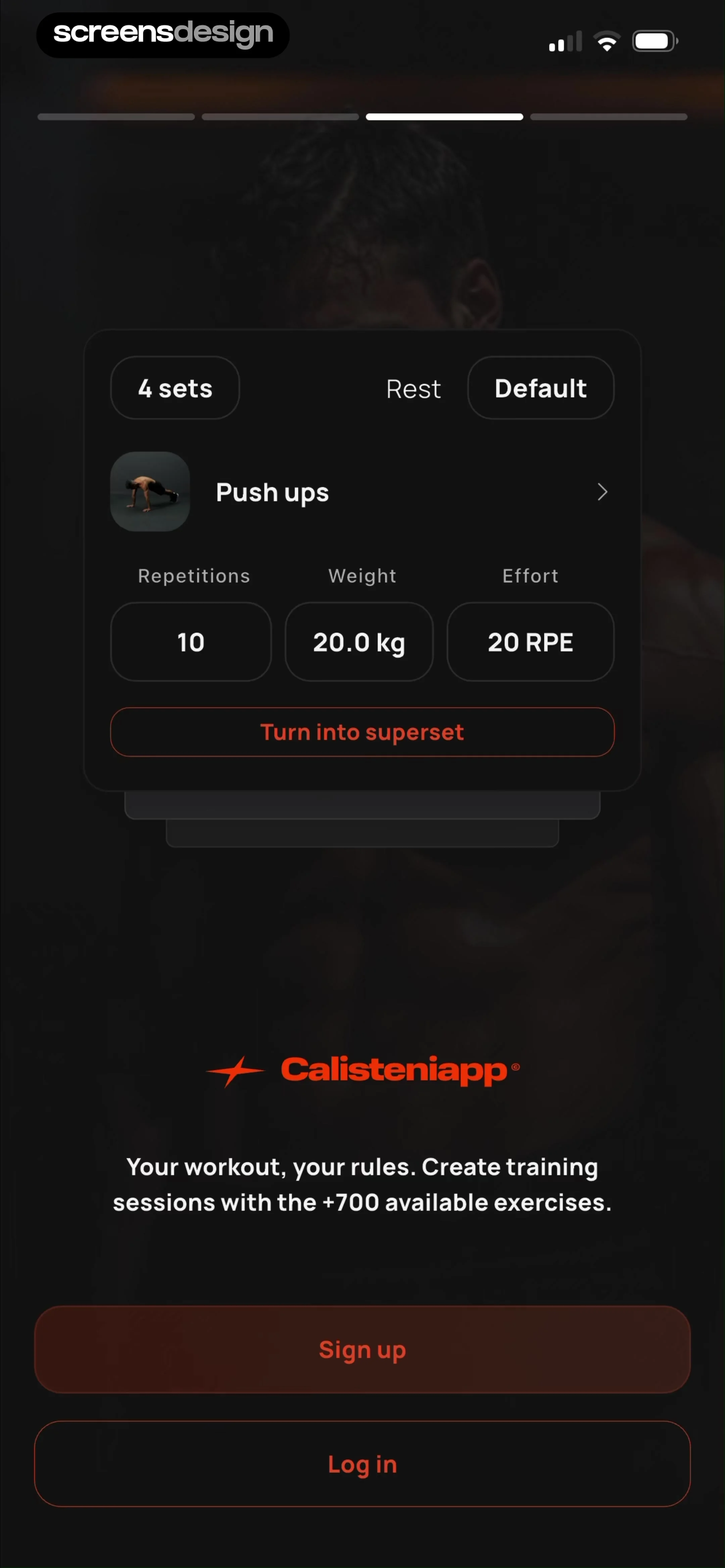 Calisteniapp: Fit & Strong screen 5