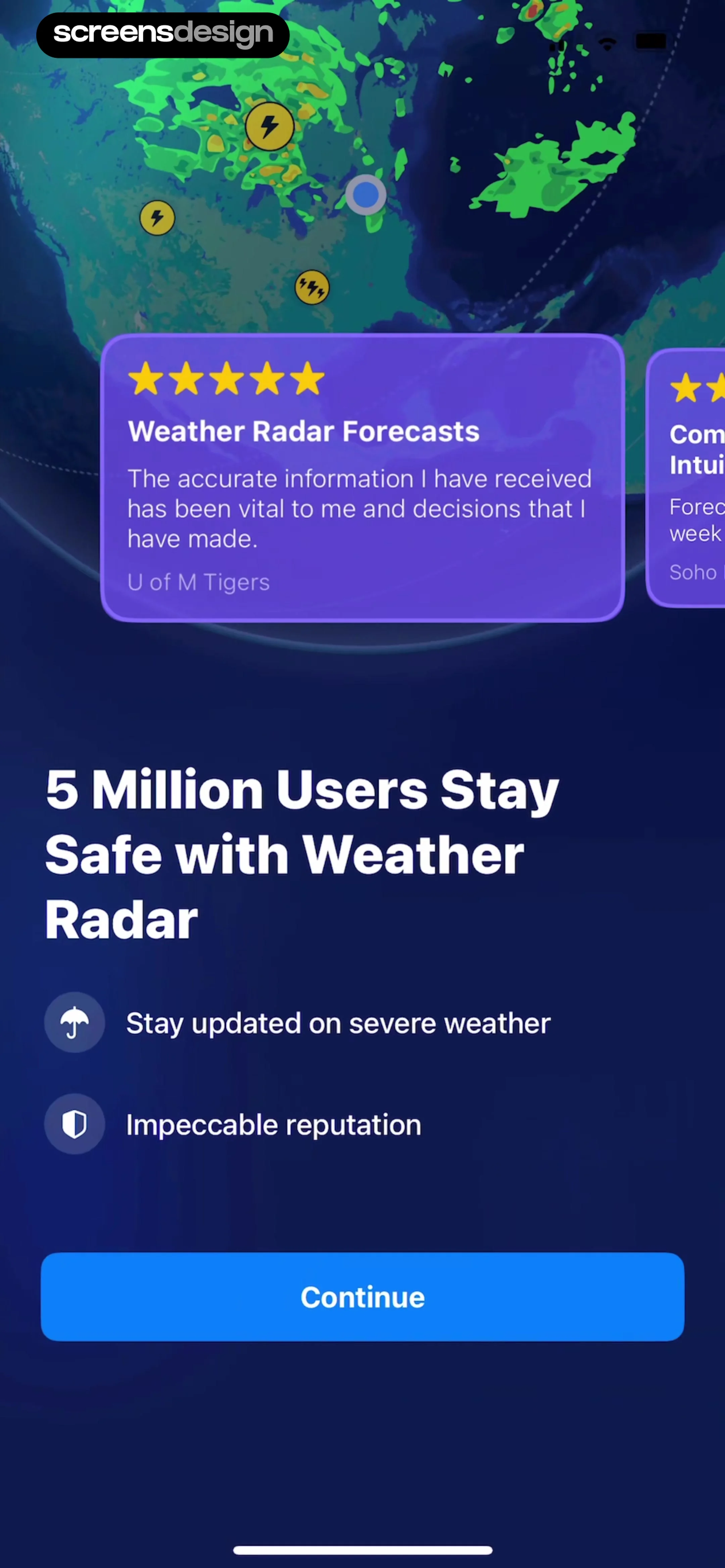 Weather Radar - NOAA Channel screen 7