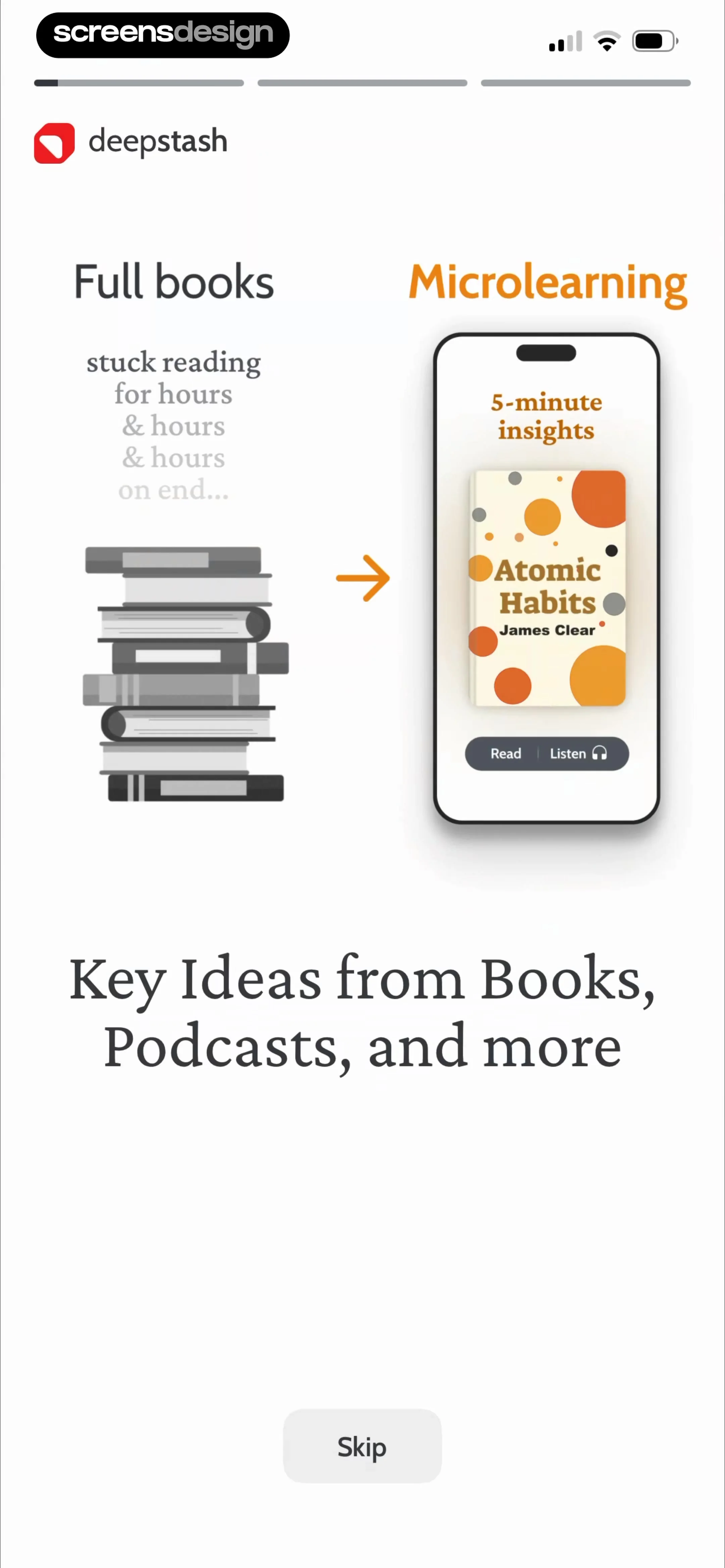 Deepstash: Smarter Every Day! screen 3