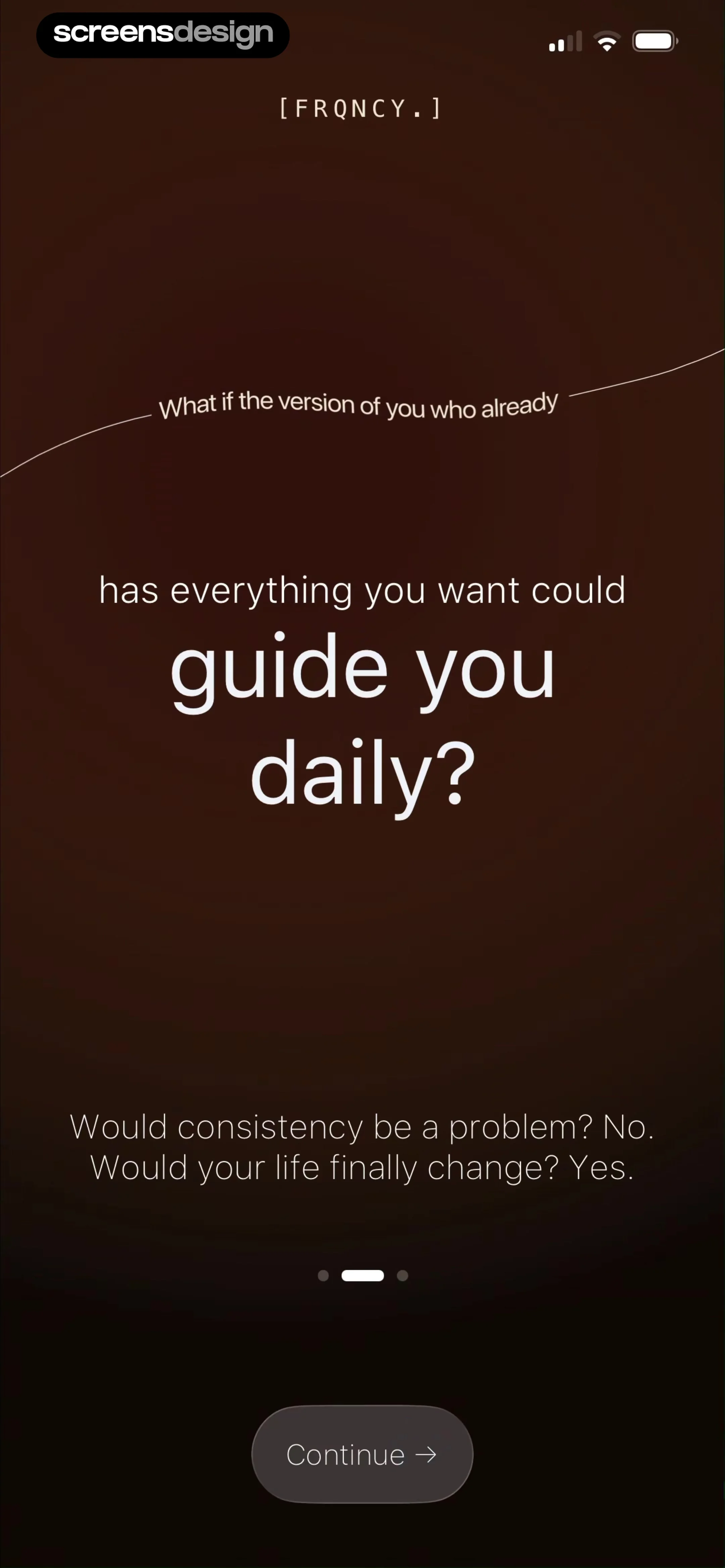 FRQNCY. screen 3