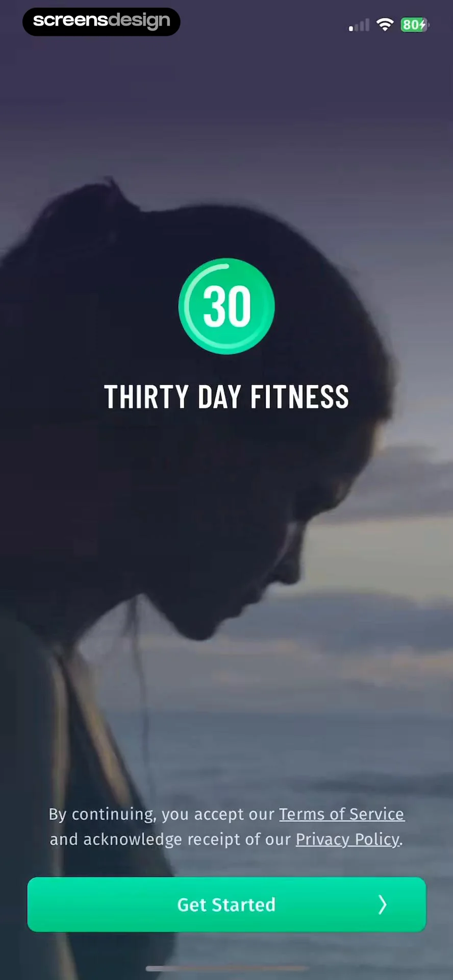 30 Day Fitness - Home Workout screen 2