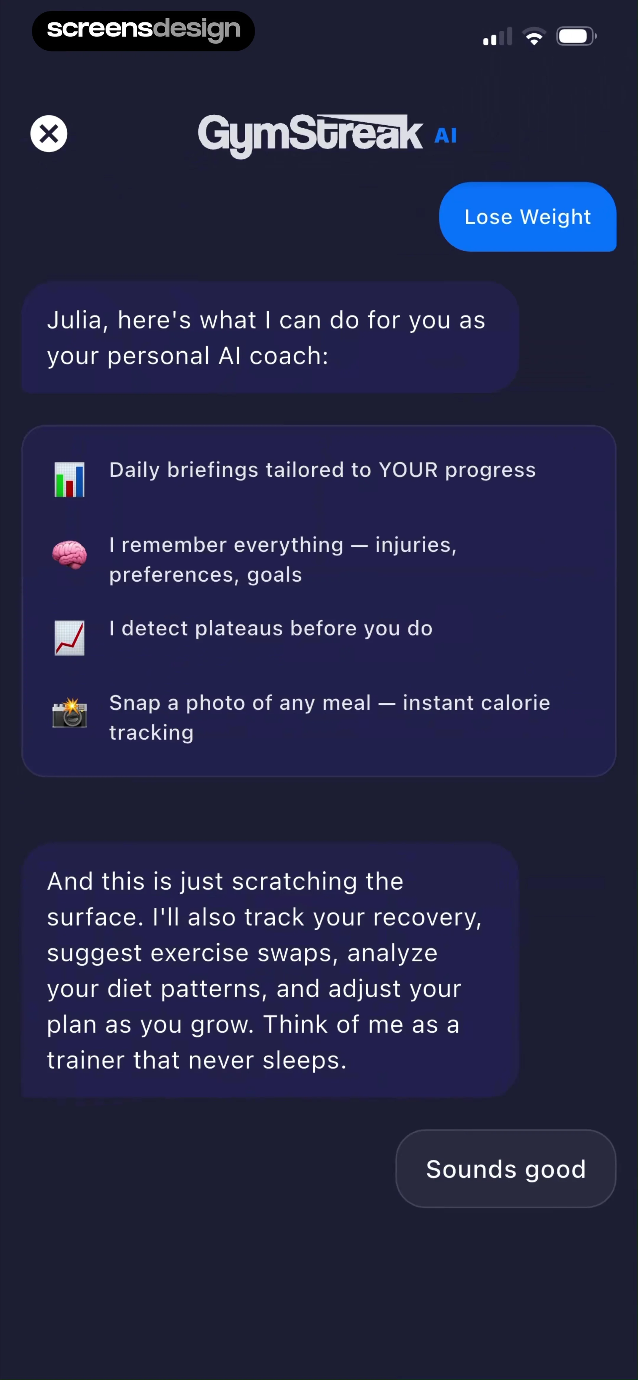 GymStreak: AI Personal Trainer screen 8