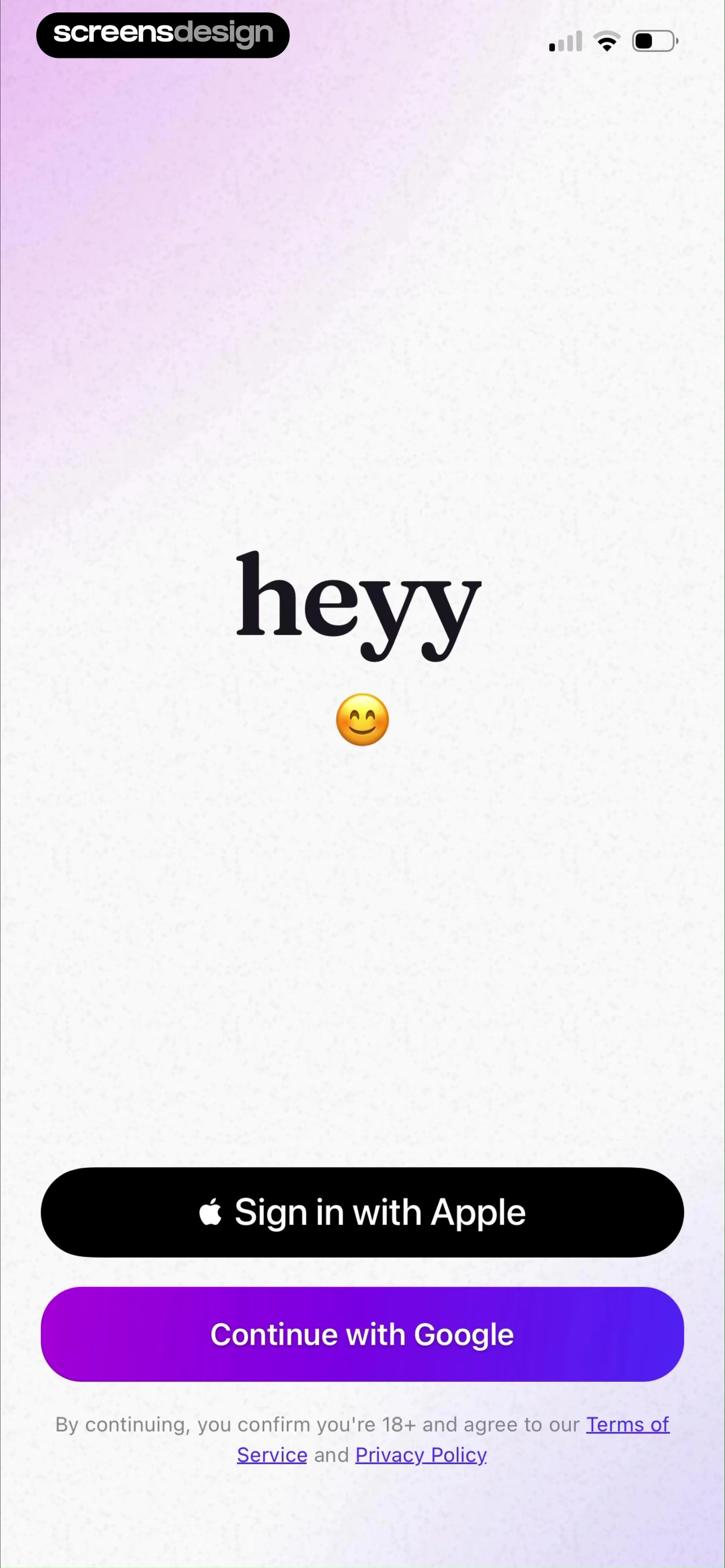 Heyyyy: Stories that text back screen 2