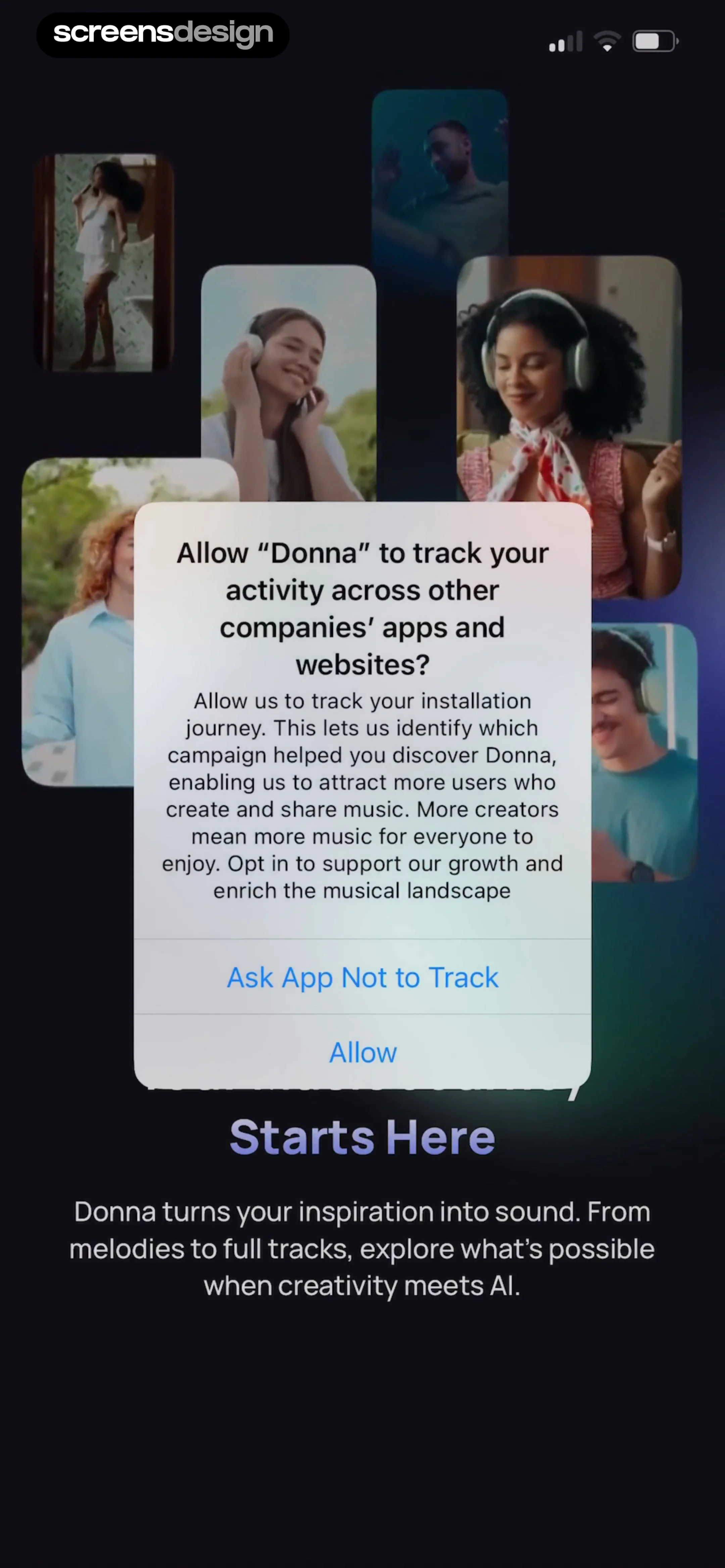 Donna AI Song & Music Maker screen 2