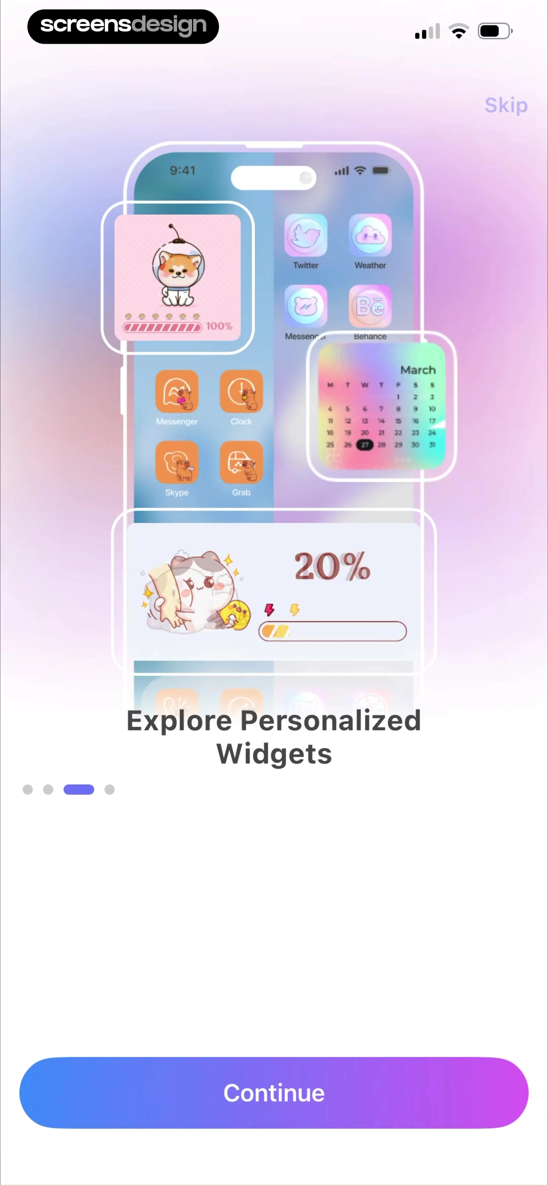 Themie: Wallpapers & Theme screen 8