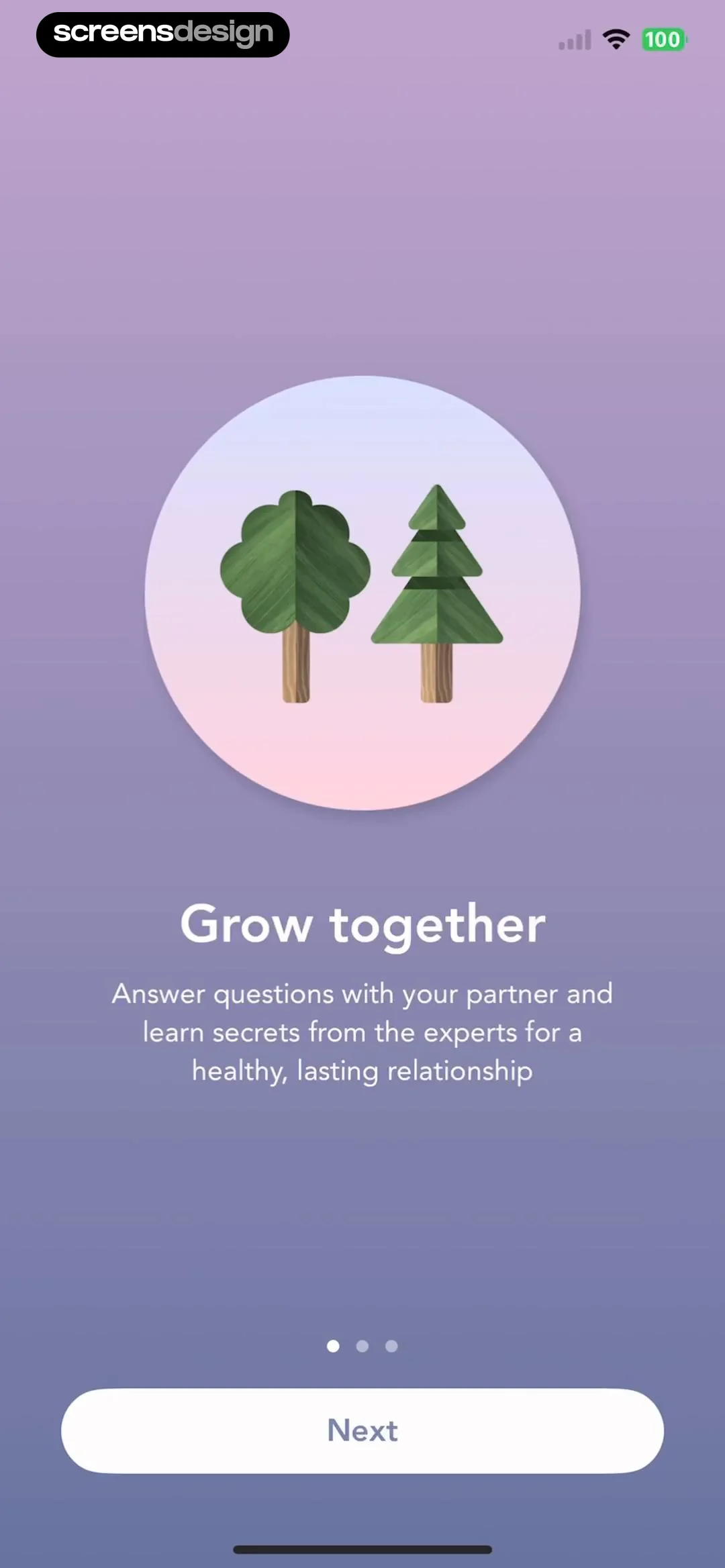 Evergreen: Relationship Growth screen 2
