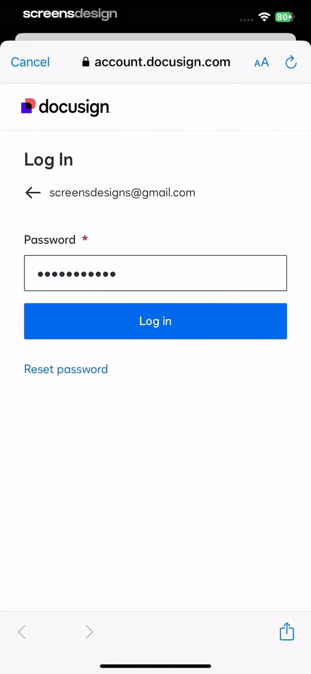 Docusign - Upload & Sign Docs screen 6
