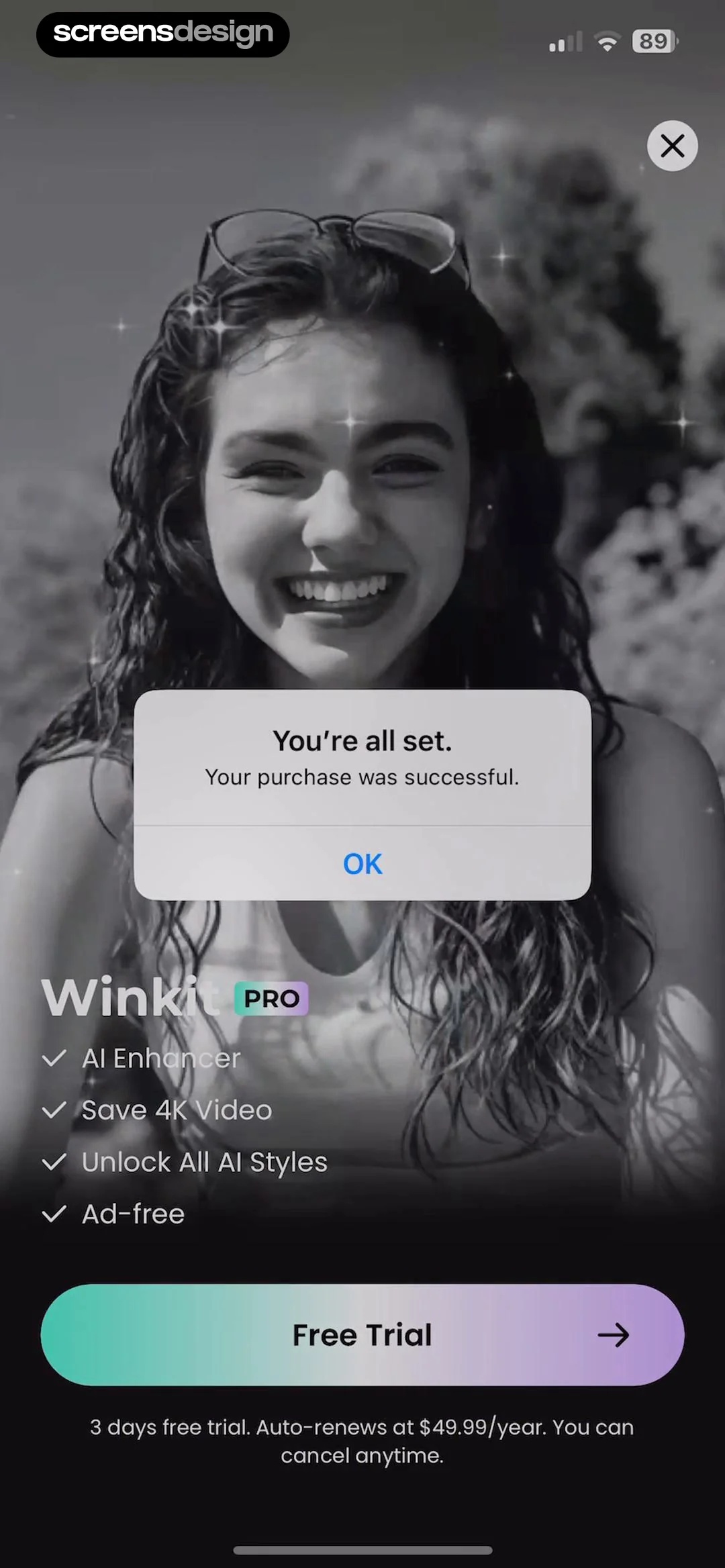 Winkit - AI Video Enhancer screen 7