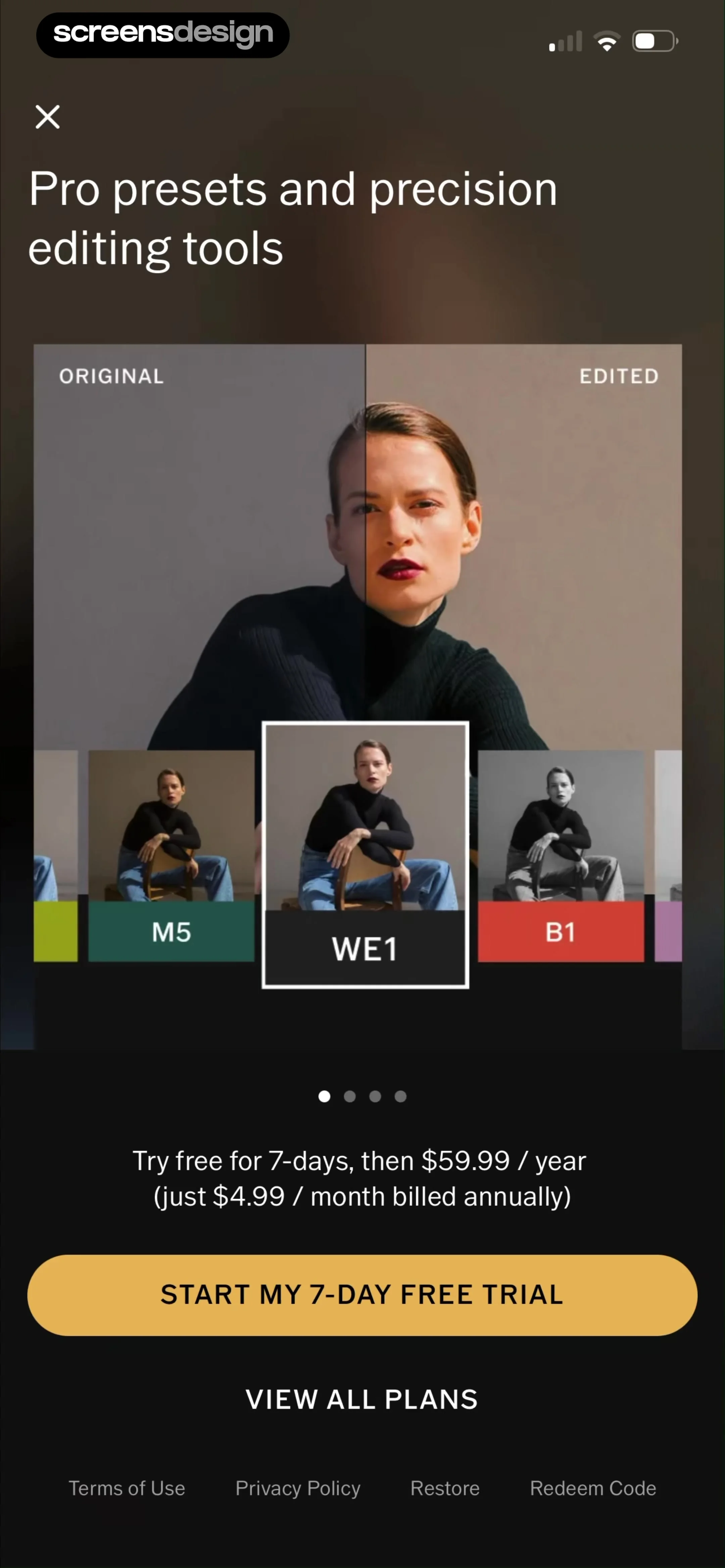 VSCO: Photo & Video Editor screen 6
