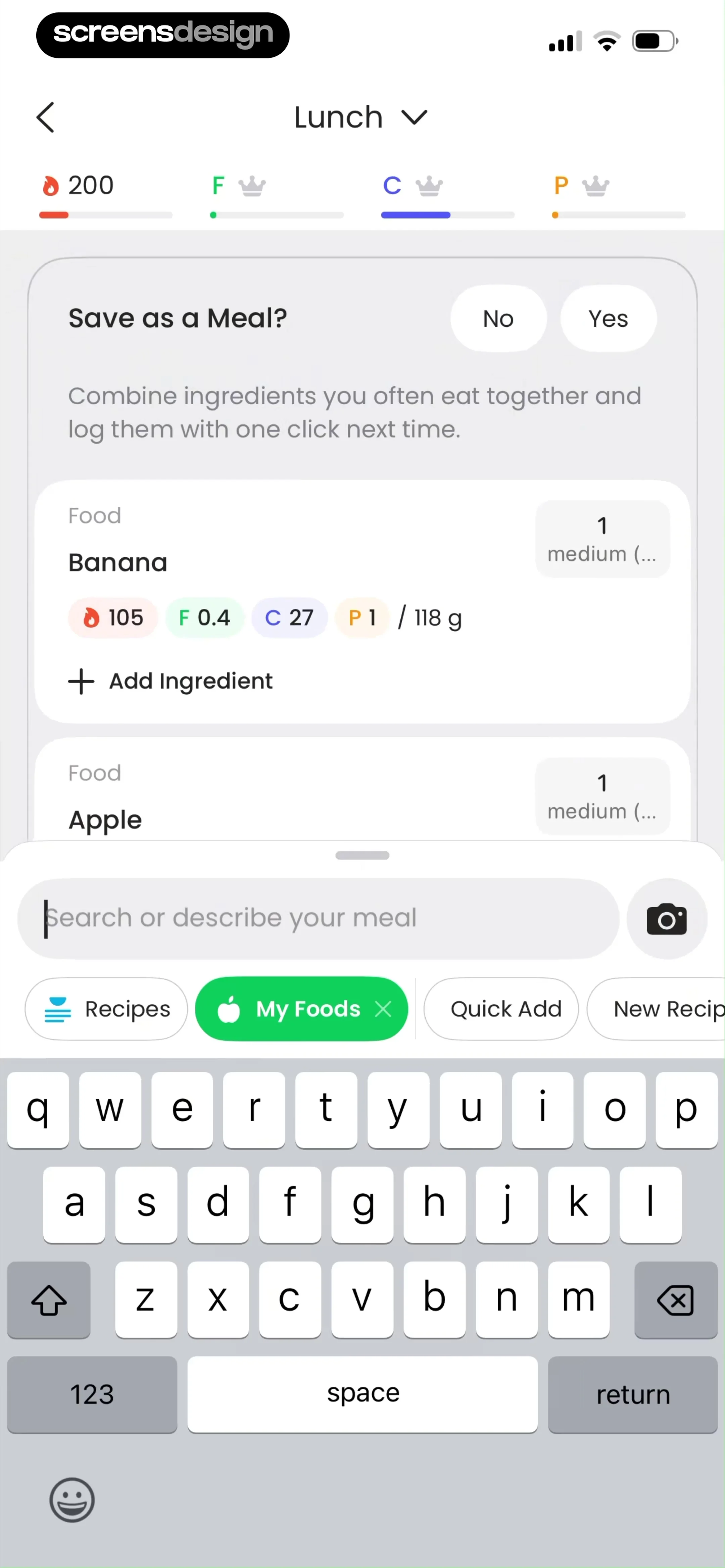 Calorie Counter by Numify screen 116