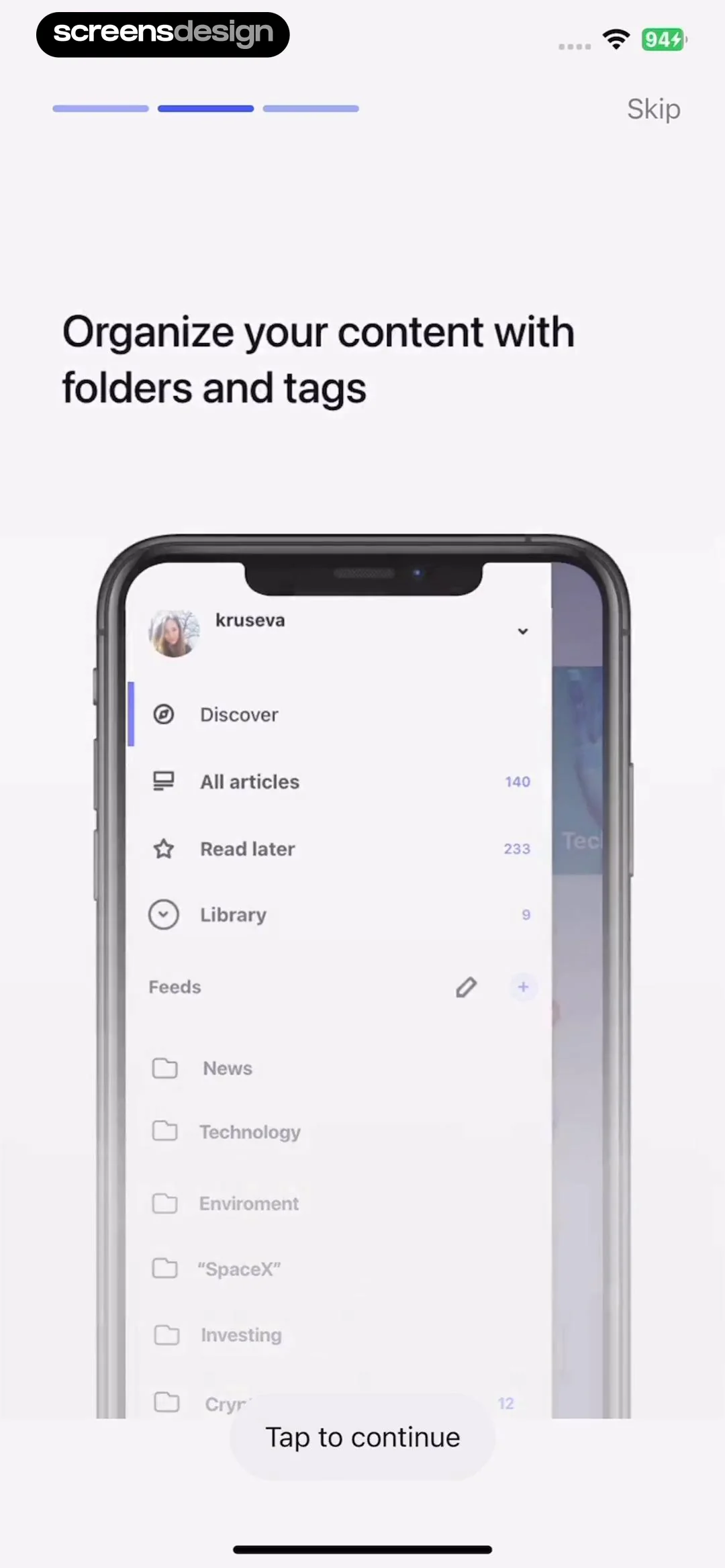 Inoreader: News & RSS reader screen 4