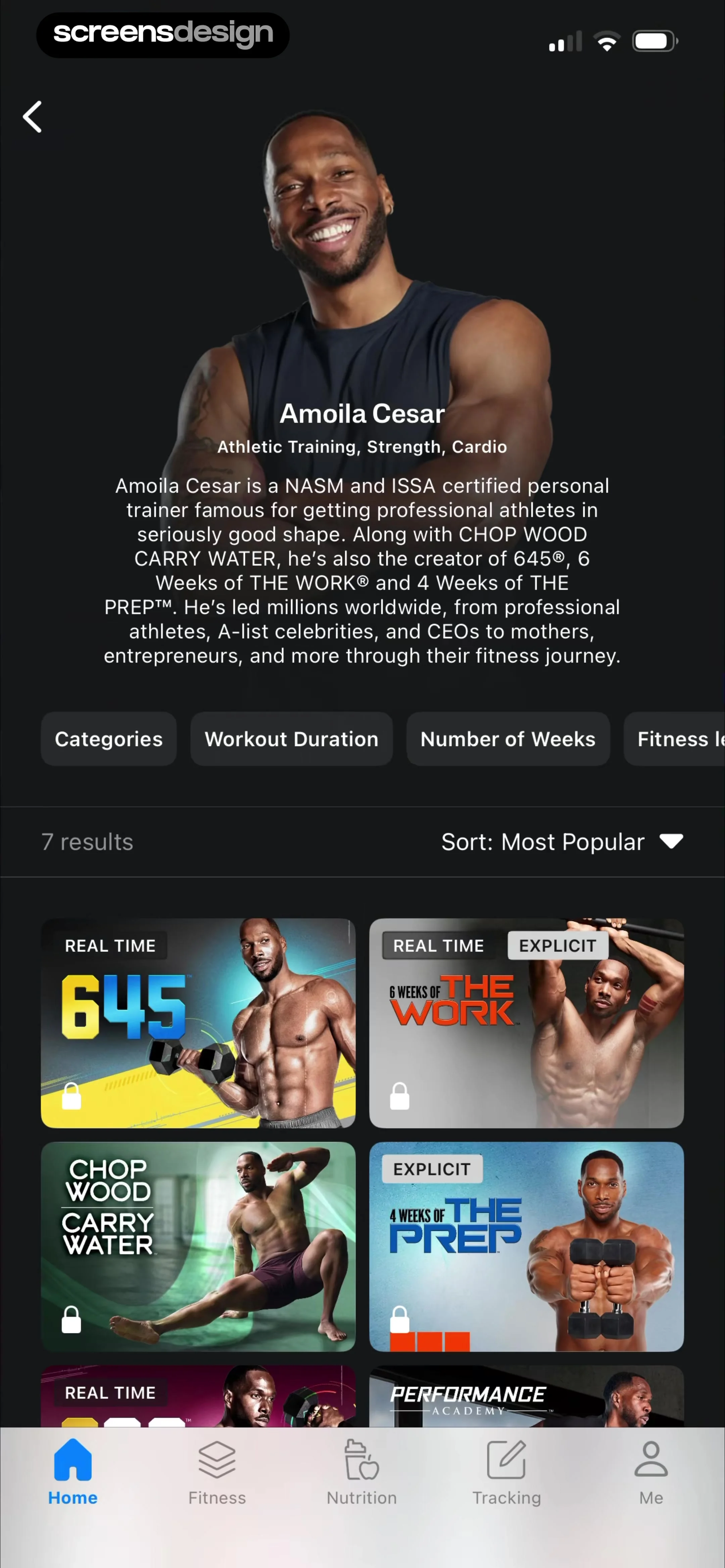 BODi Fitness: Home Workouts screen 45