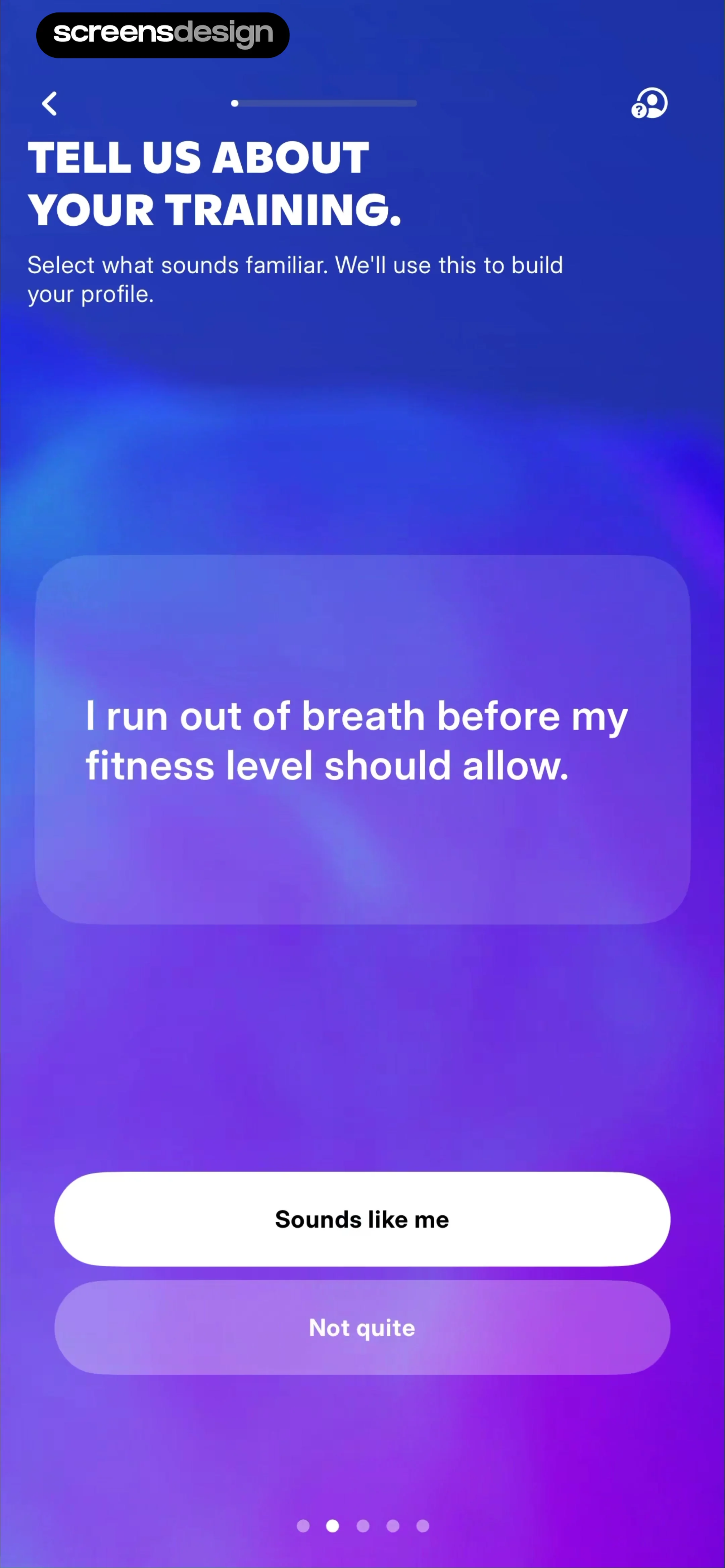 FivePointFive: Breathwork screen 5
