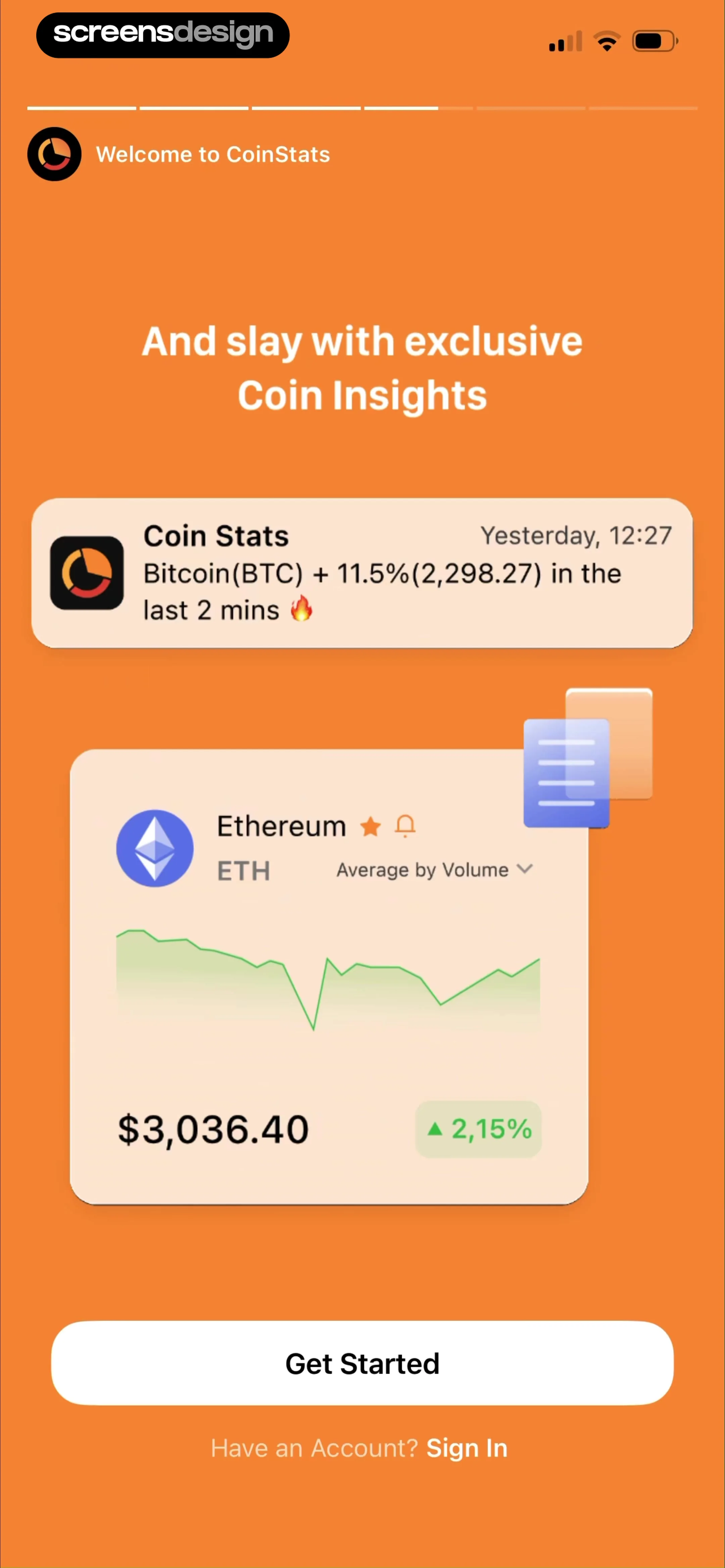 CoinStats: Crypto Portfolio screen 5