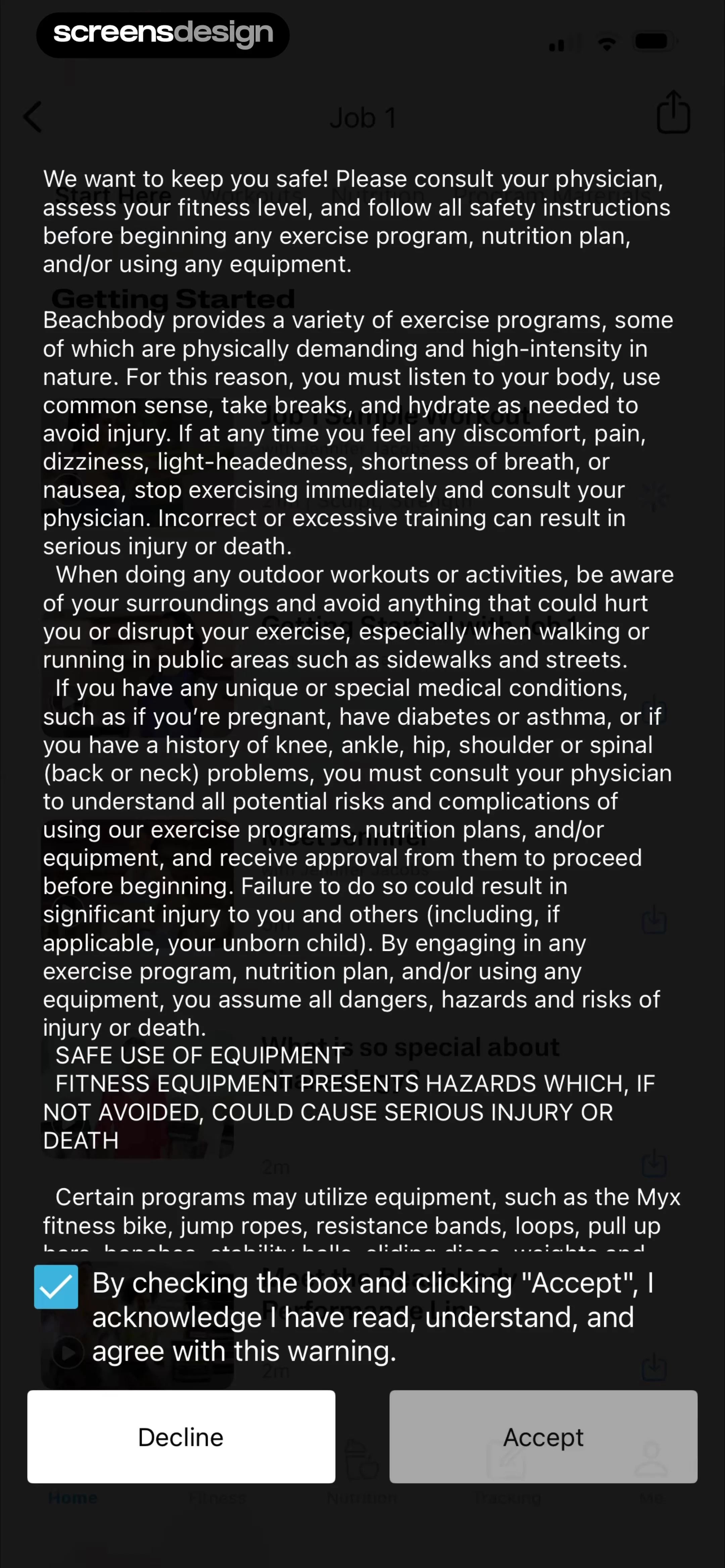 BODi Fitness: Home Workouts screen 22