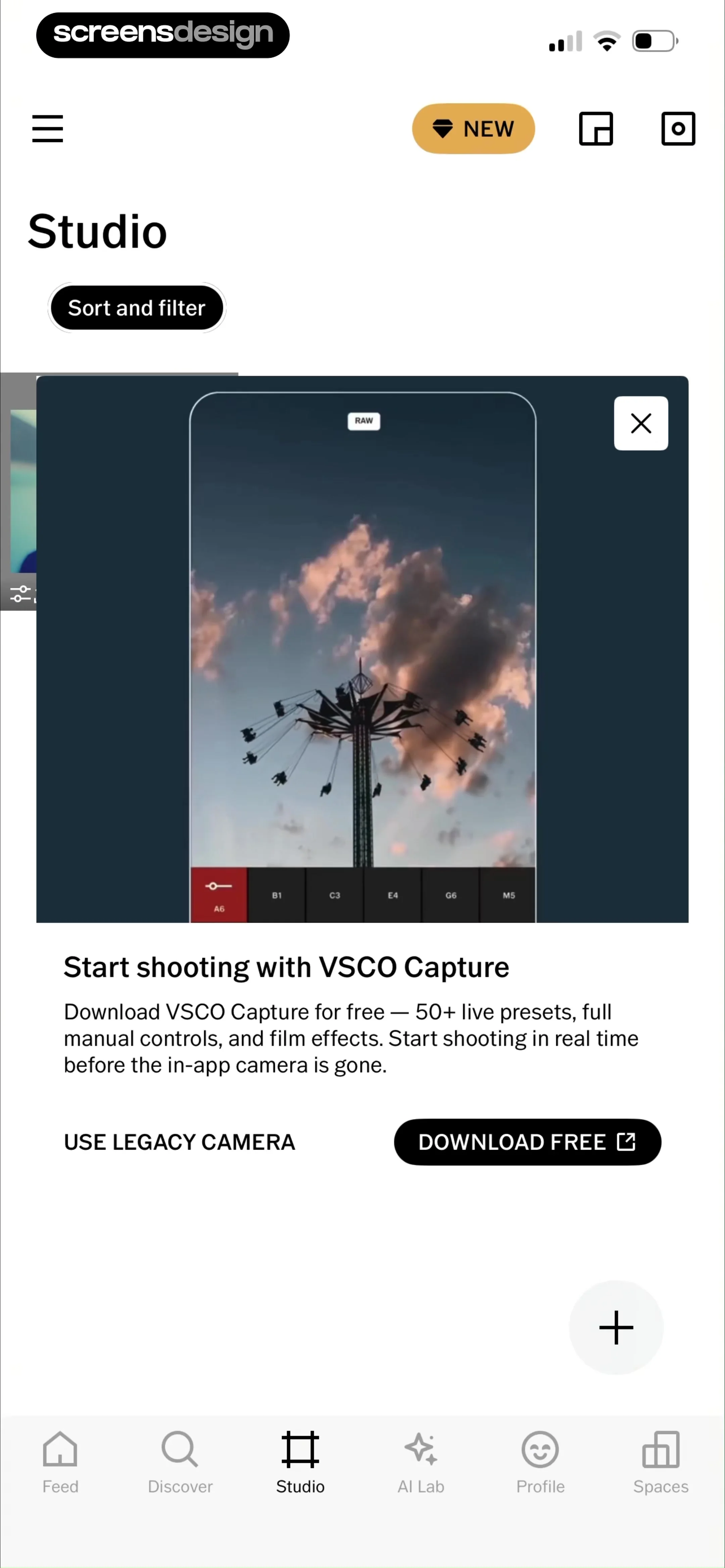 VSCO: Photo & Video Editor screen 119