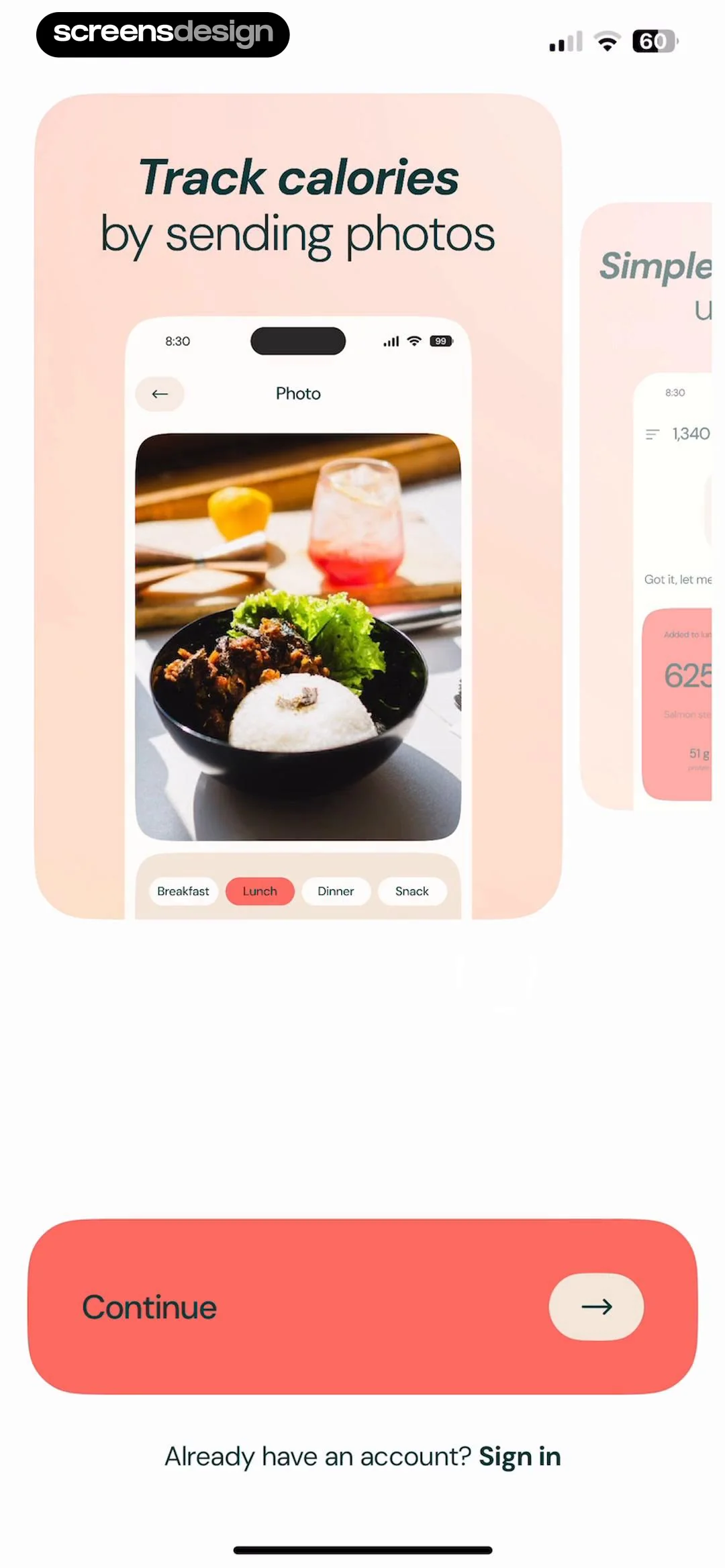 Welling AI Food & Health Coach screen 4