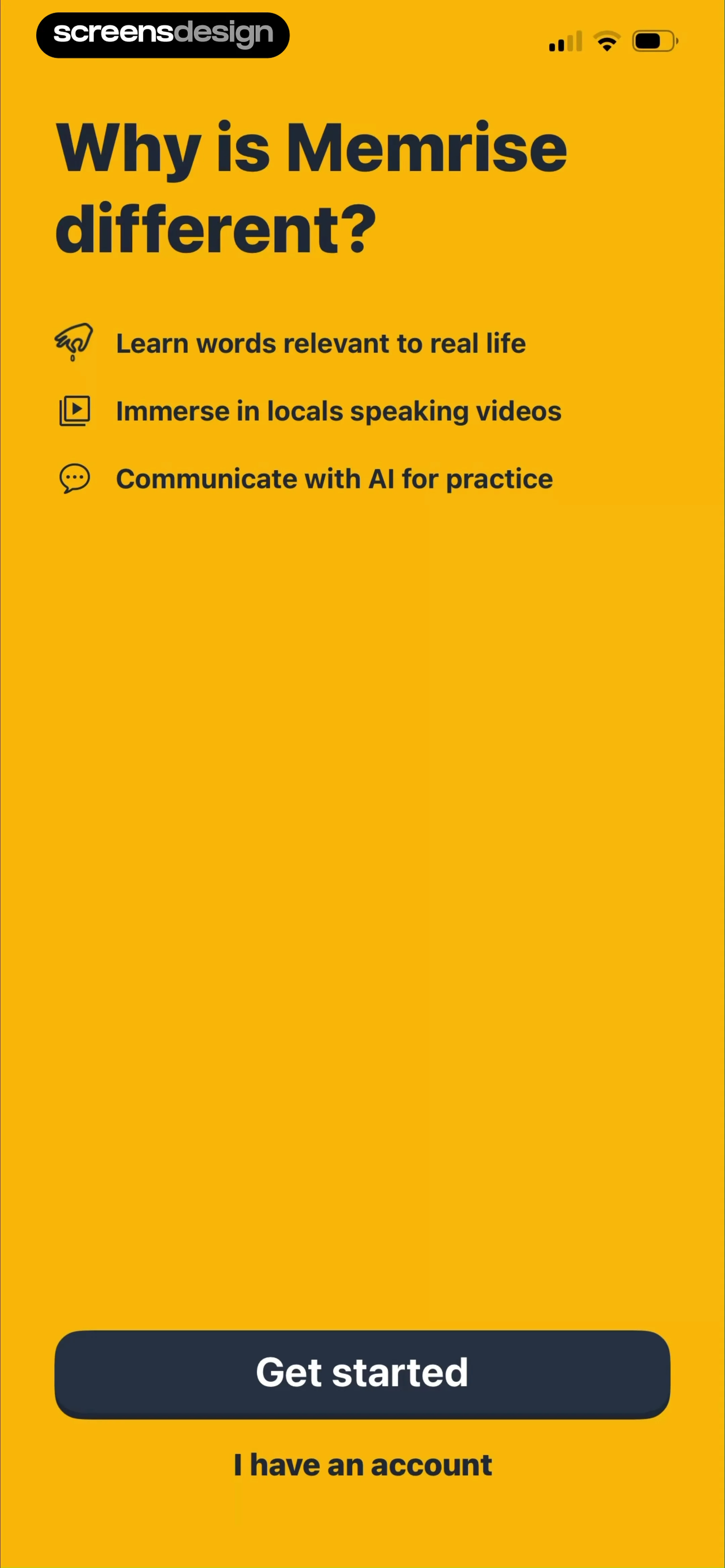 Memrise Easy Language Learning screen 2