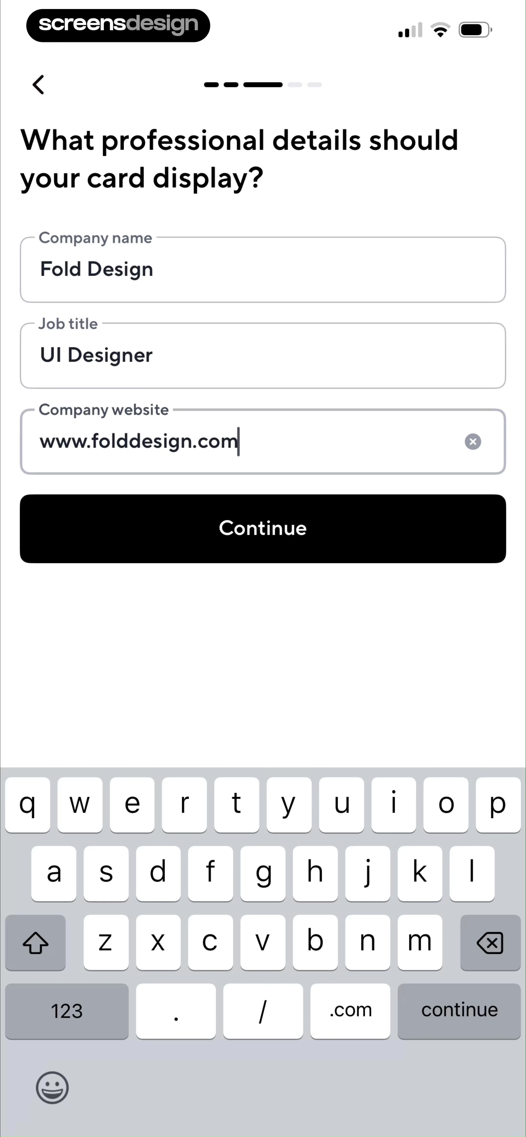Blinq: Digital Business Card screen 5