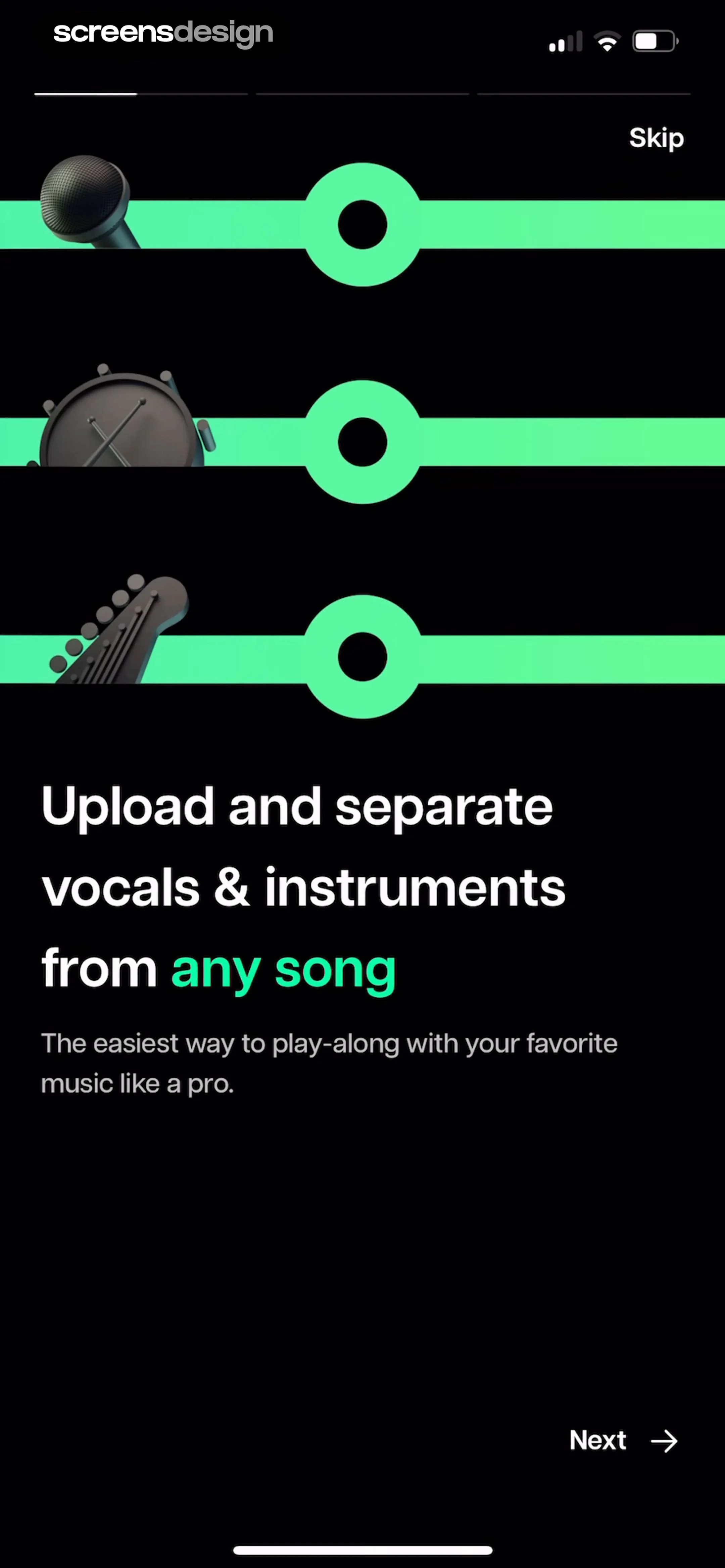 Moises: The Musician's App screen 3