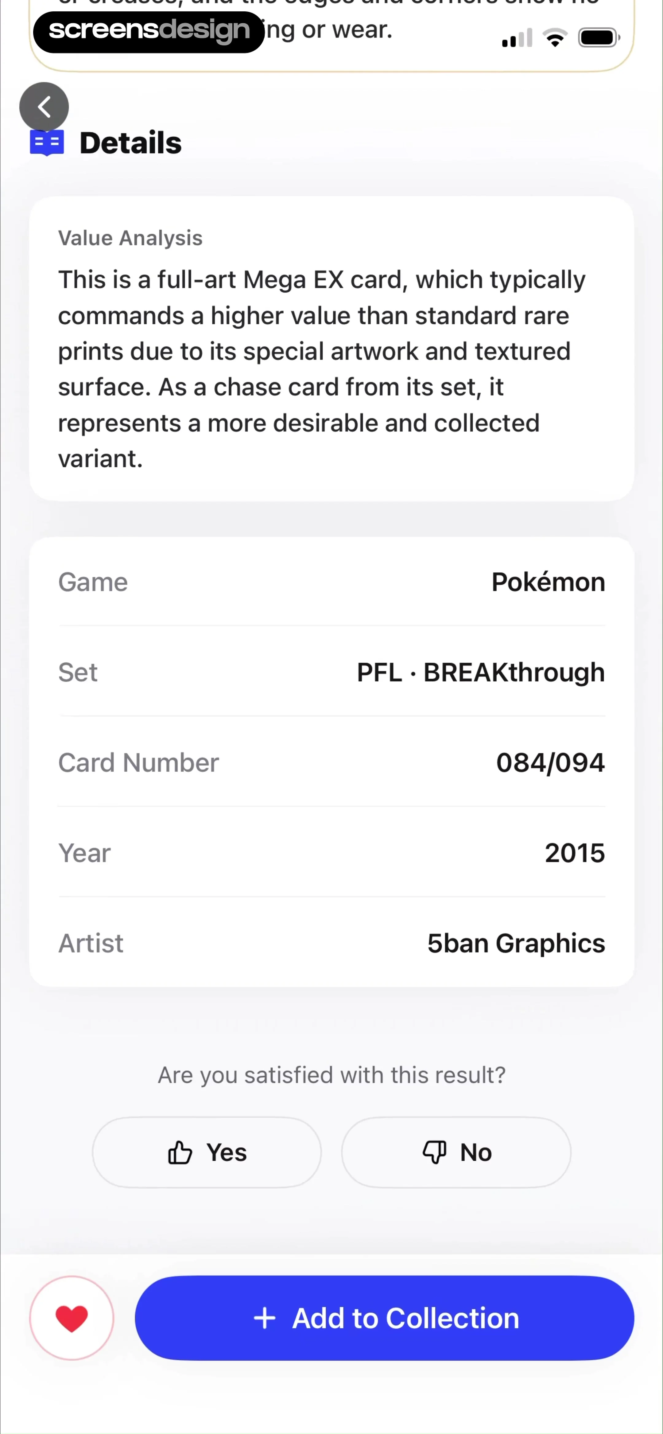 TCG Card Scanner & Value-Foloy screen 19