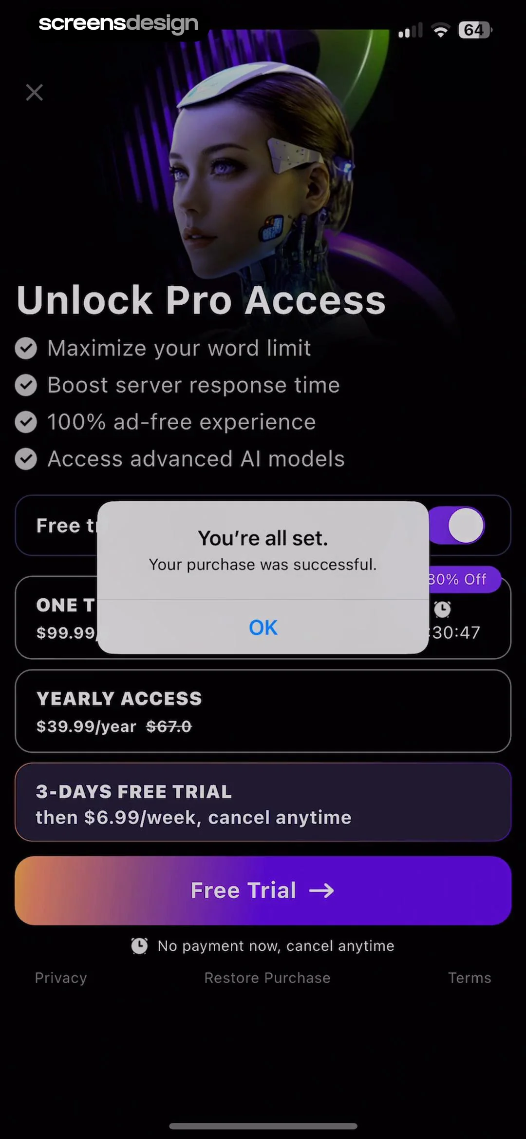 G.AI 4.1 -AI Chatbot Assistant screen 6