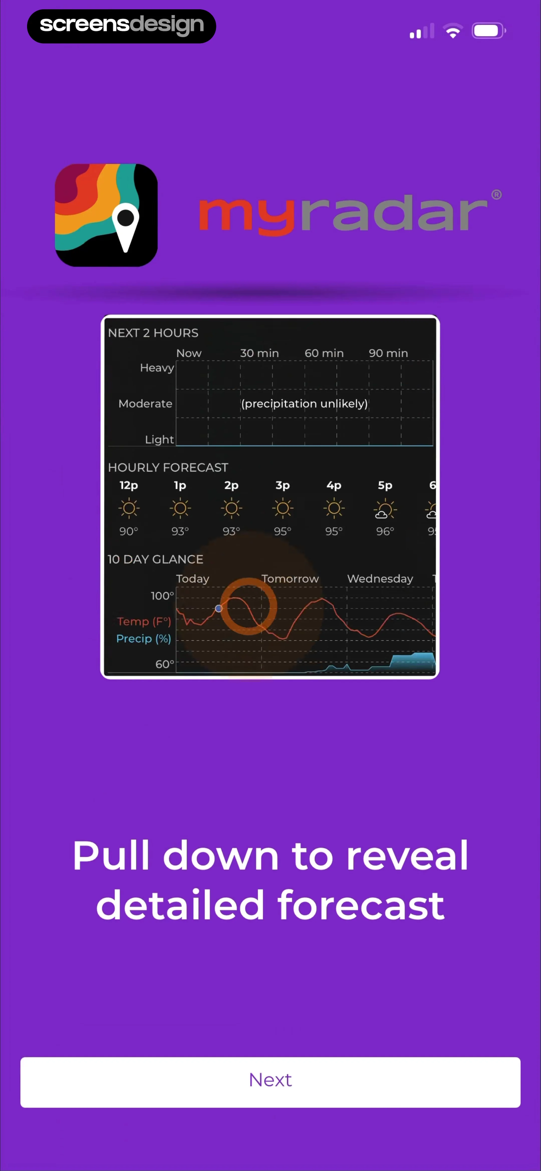 MyRadar Accurate Weather Radar screen 6