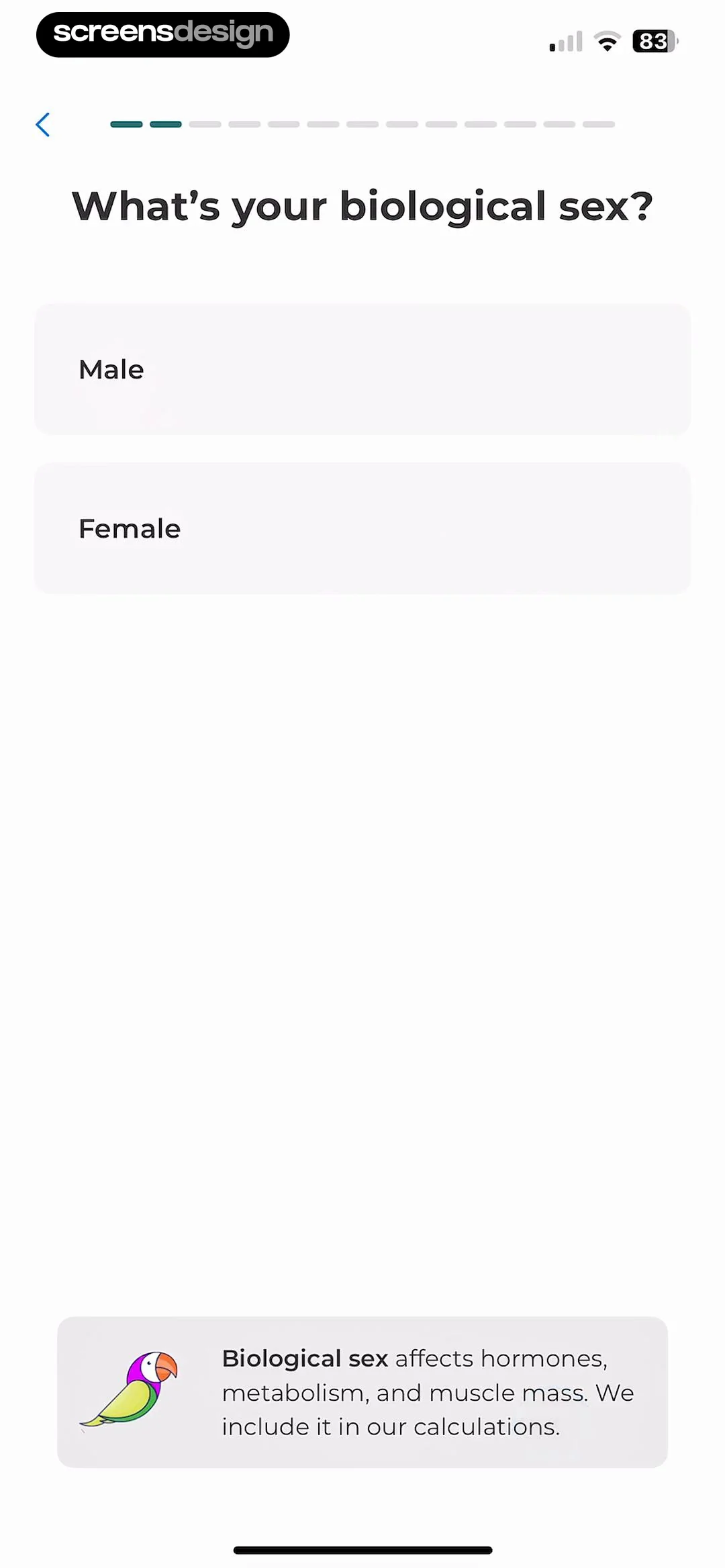 ParrotPal: Calorie Tracker screen 8