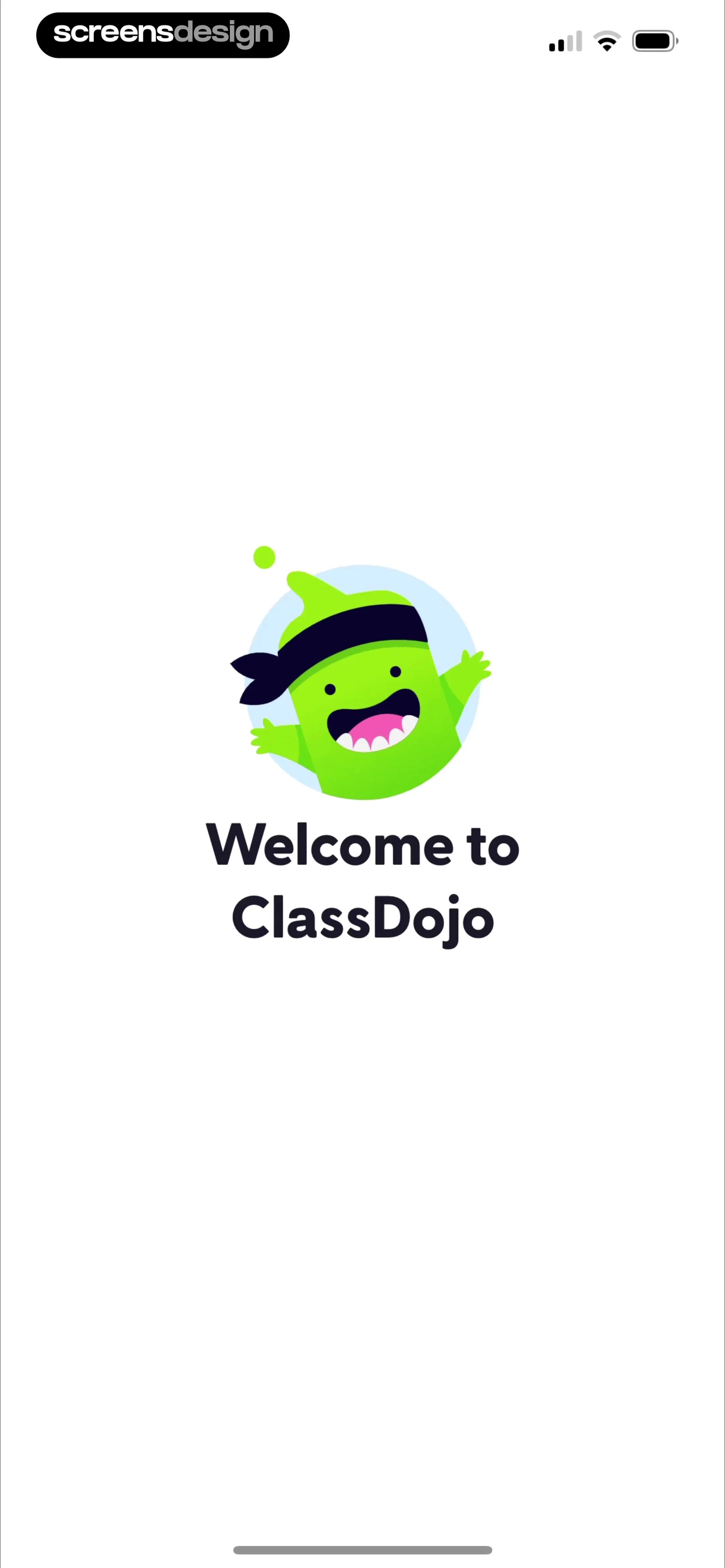 ClassDojo screen 1