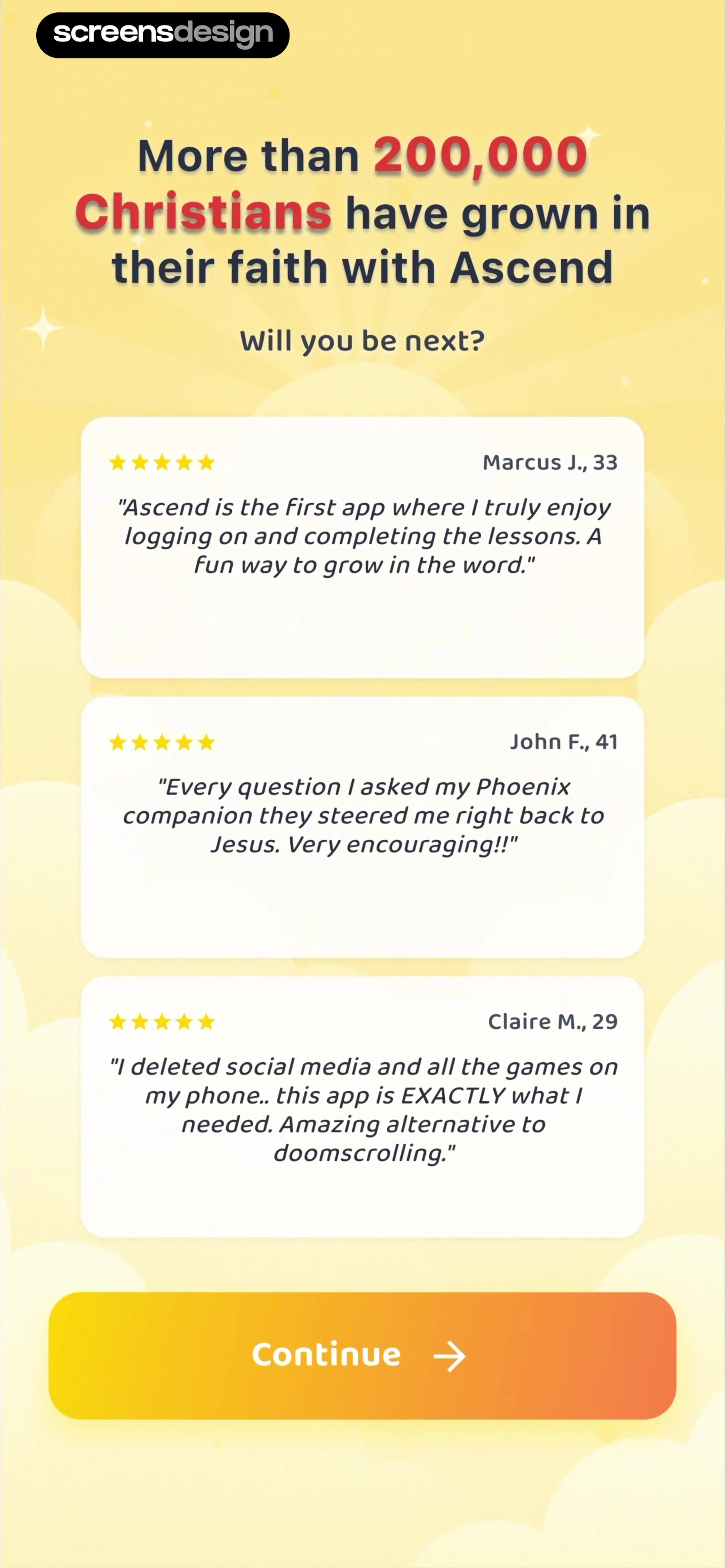 Ascend: Bible Game screen 3