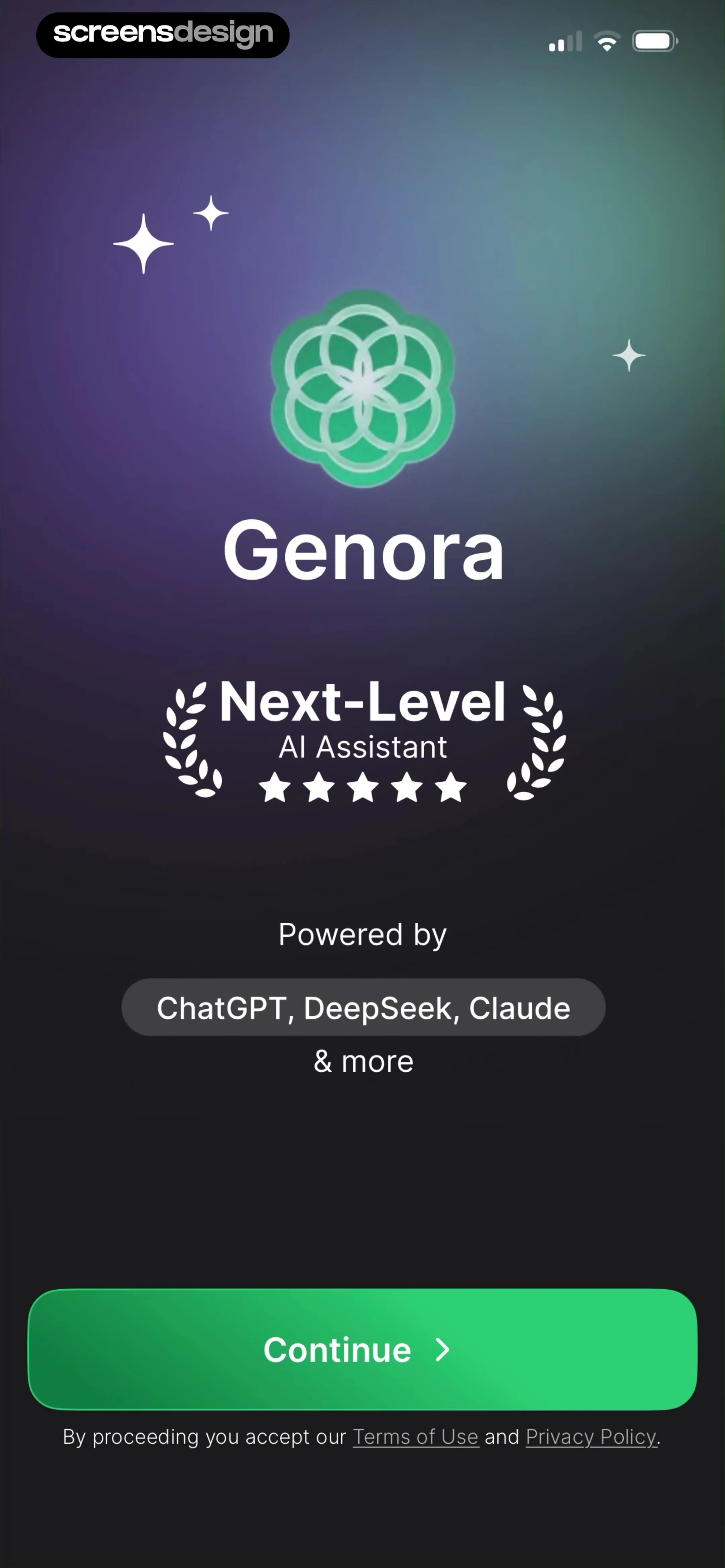 Genora AI – Chat Bot Assistant screen 3