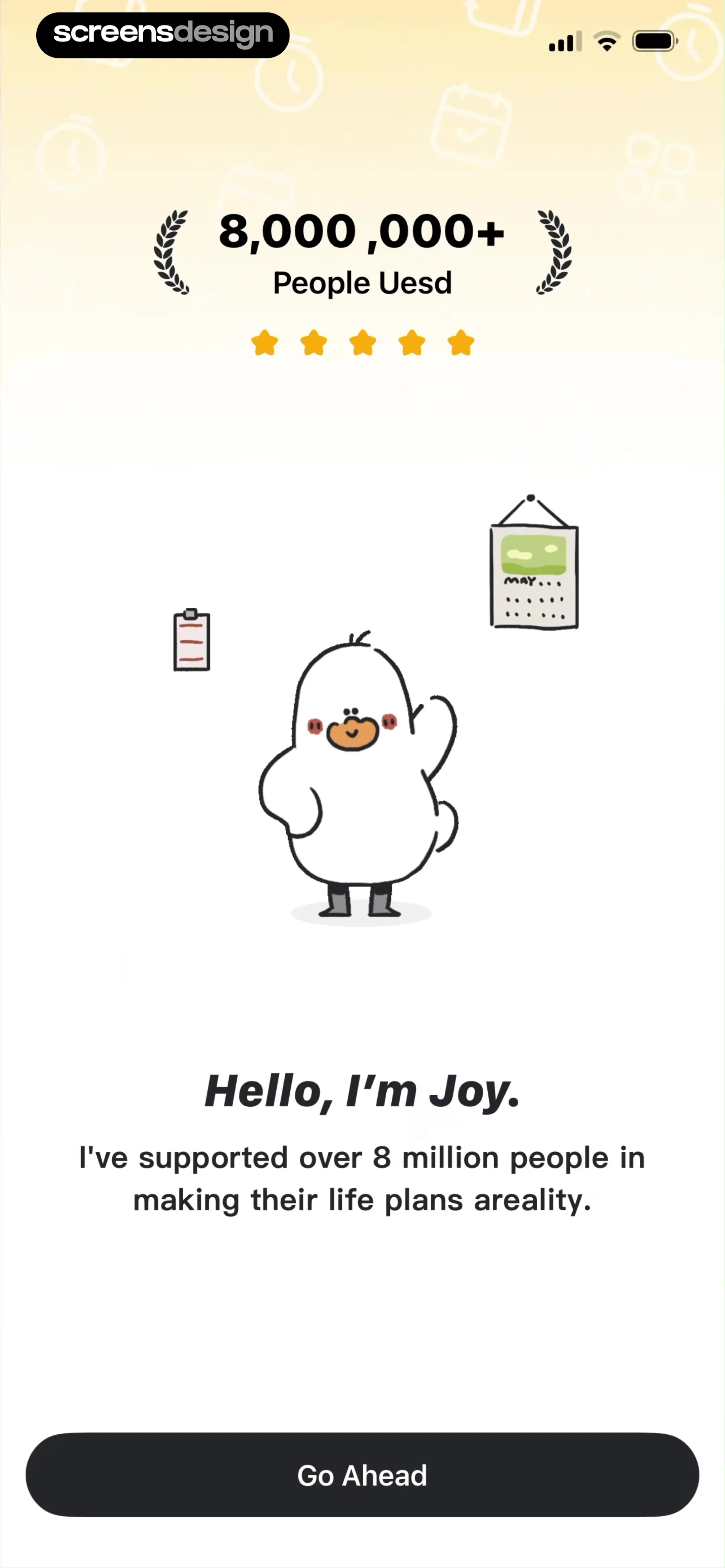 Plan Joy:To-Do List & Reminder screen 3