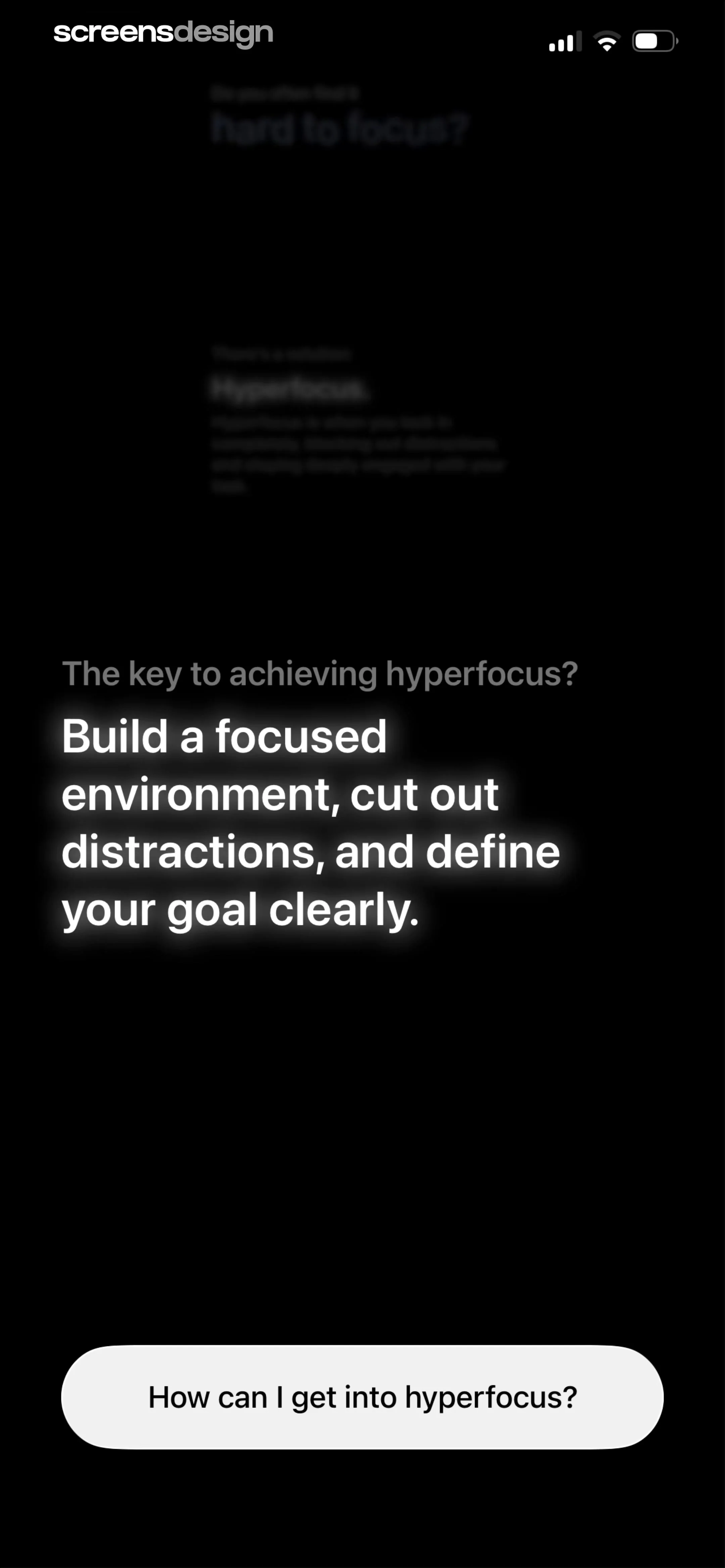 FocusFlight - Deepfocus Timer screen 5