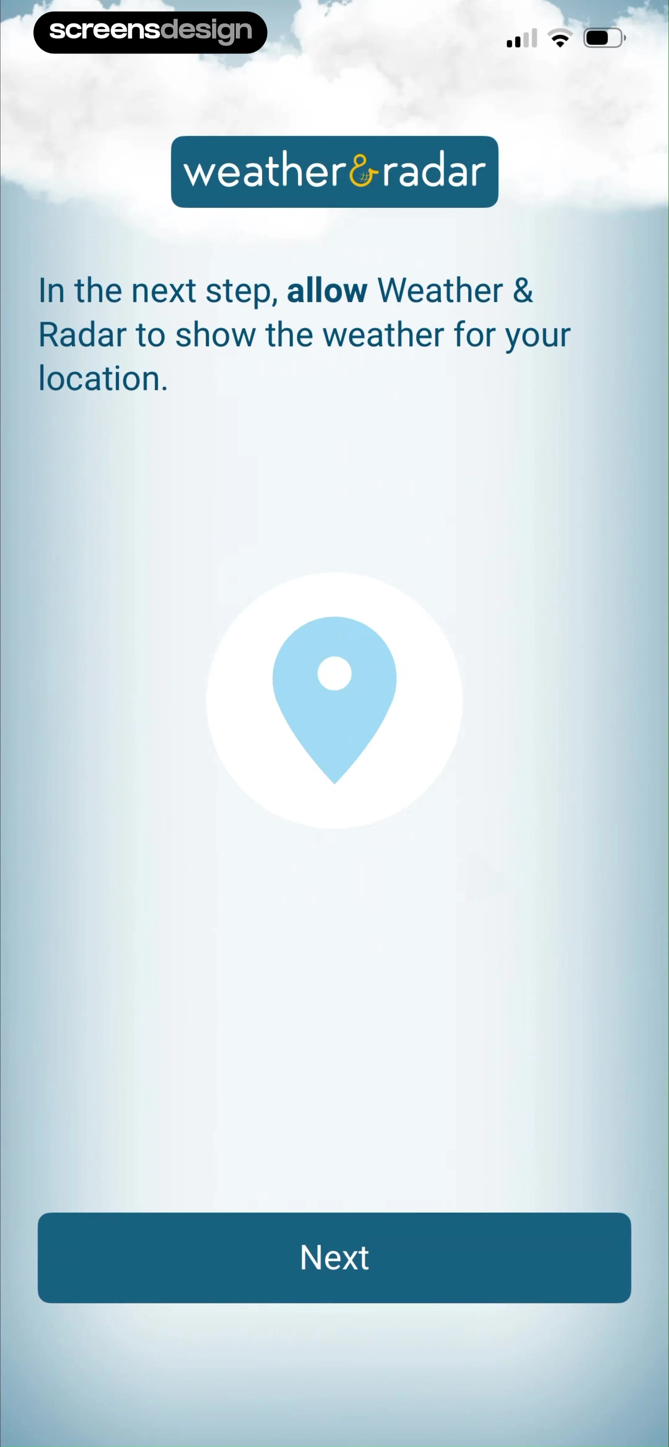 Weather & Radar screen 6