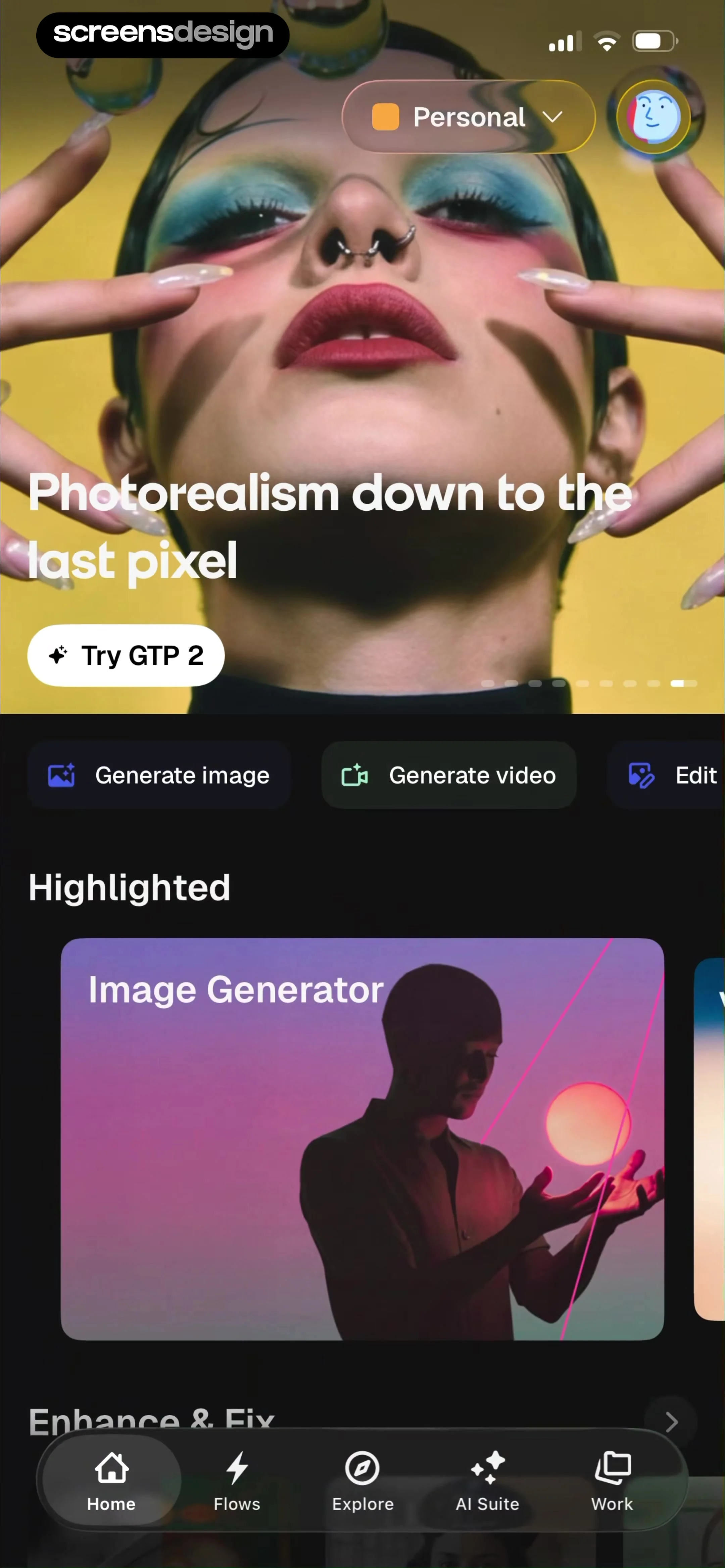 Magnific - AI Video & Image screen 7