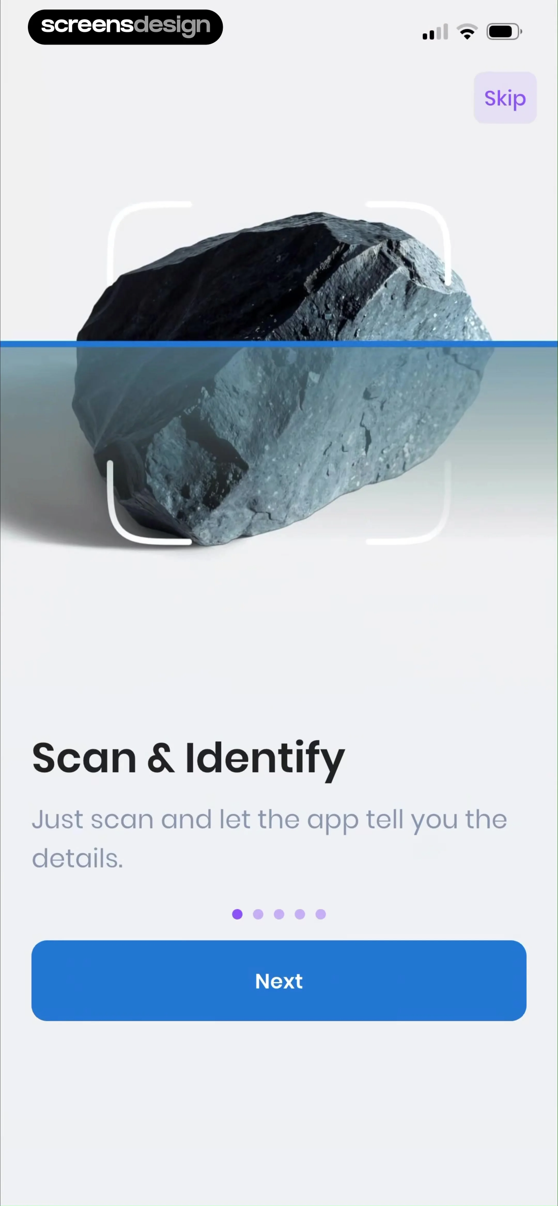 RockIn Rock & Mineral identify screen 4