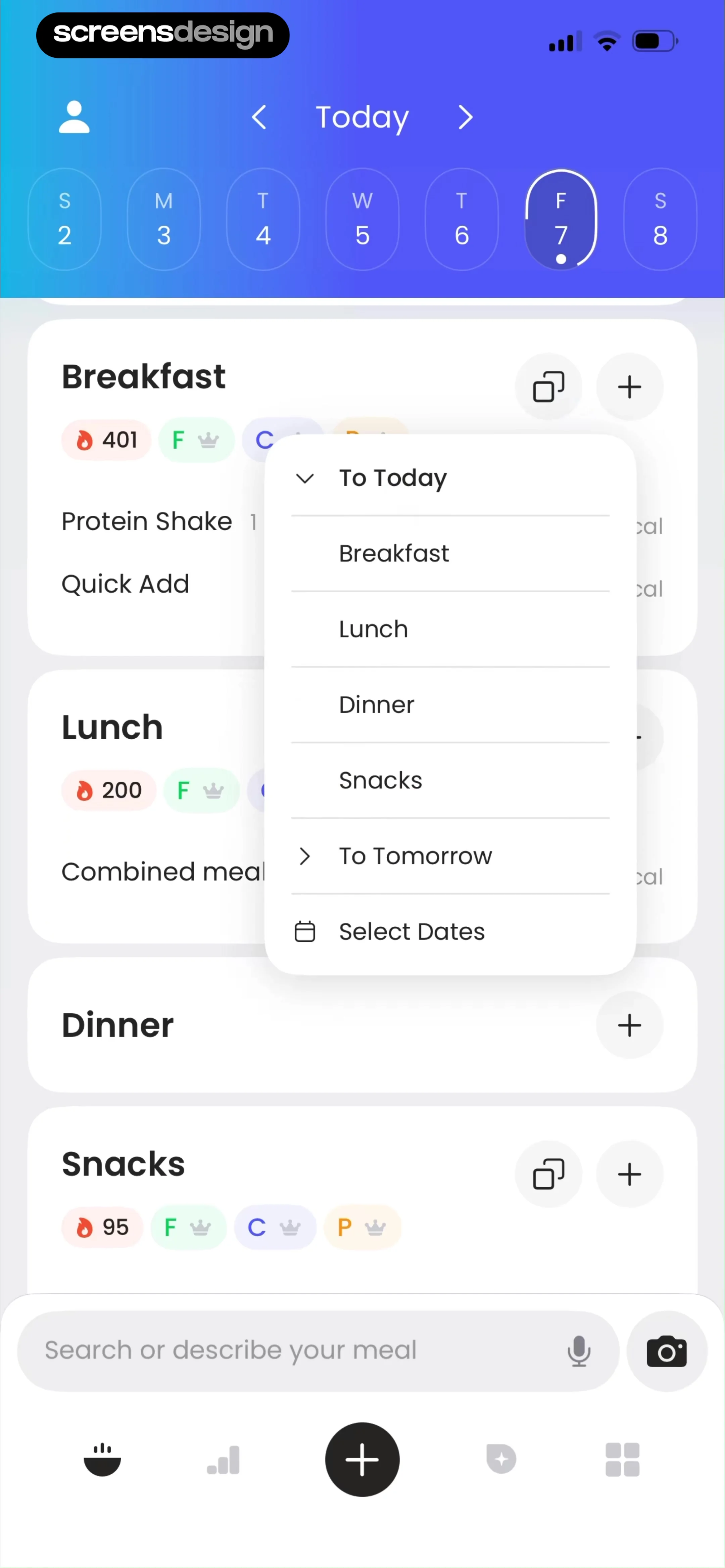 Calorie Counter by Numify screen 128