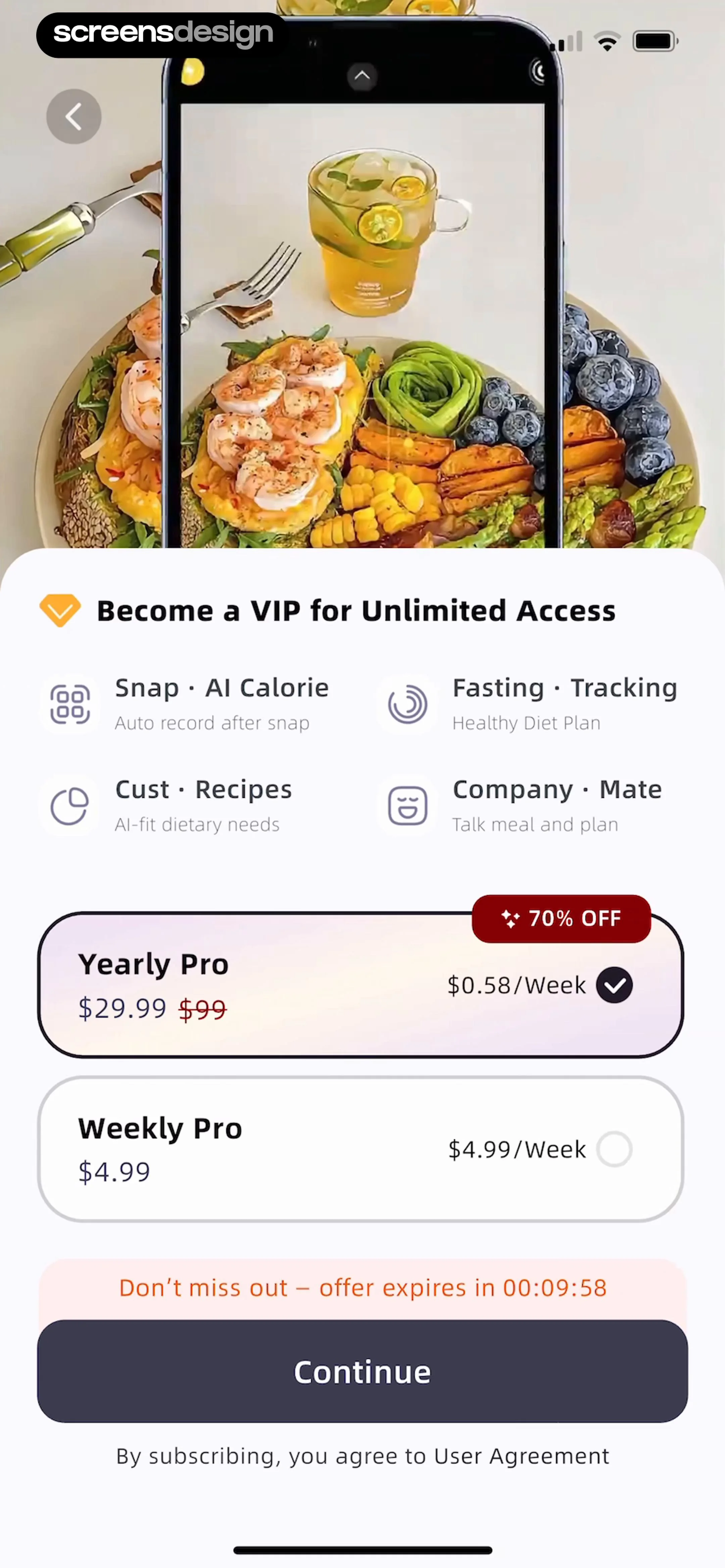 Calorie Tracker-CalorieMate screen 8