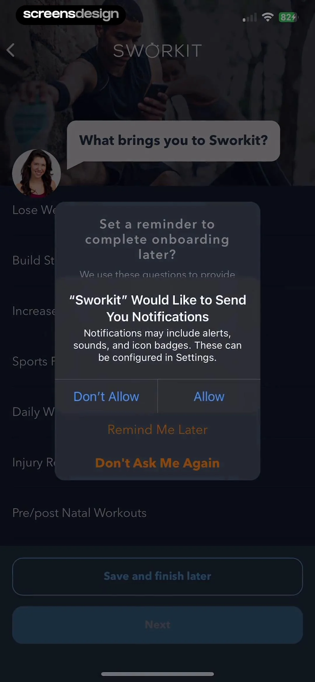 Sworkit Fitness & Wellness App screen 7