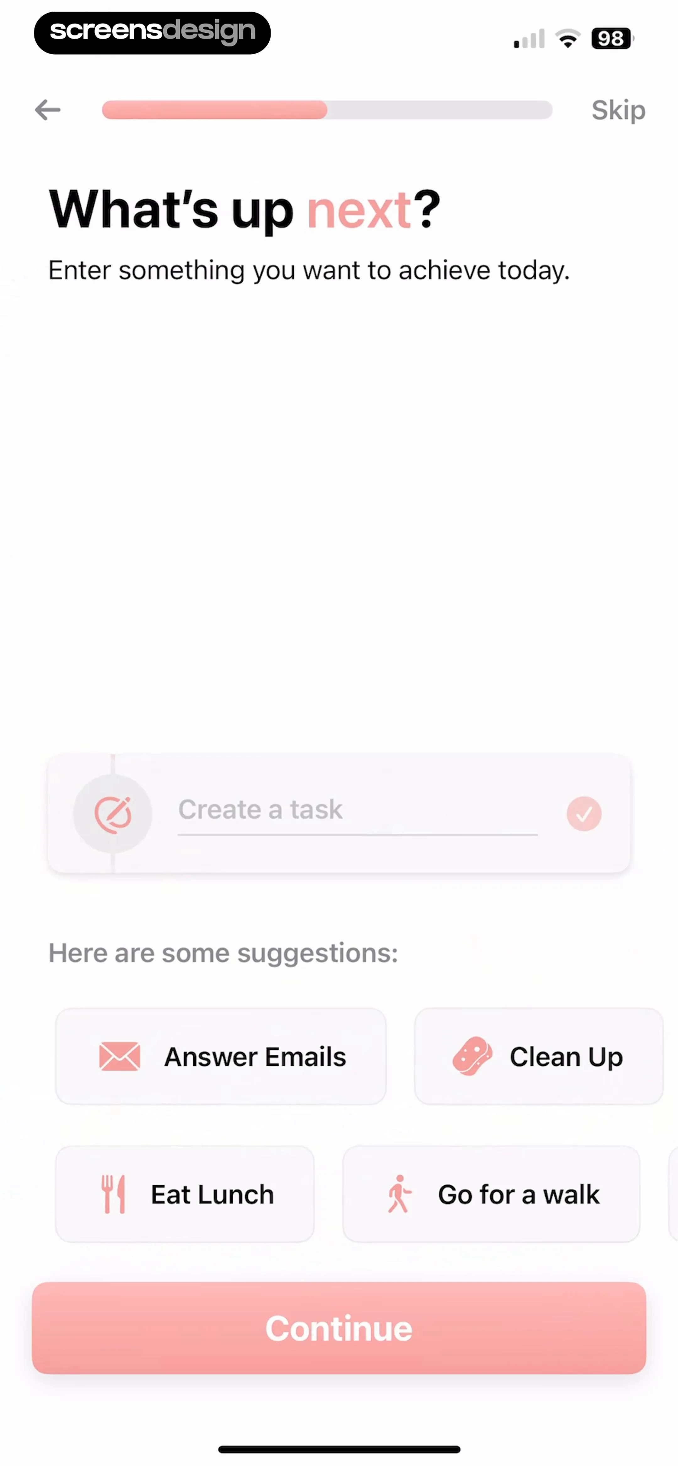 Structured: Daily Planner Todo screen 8