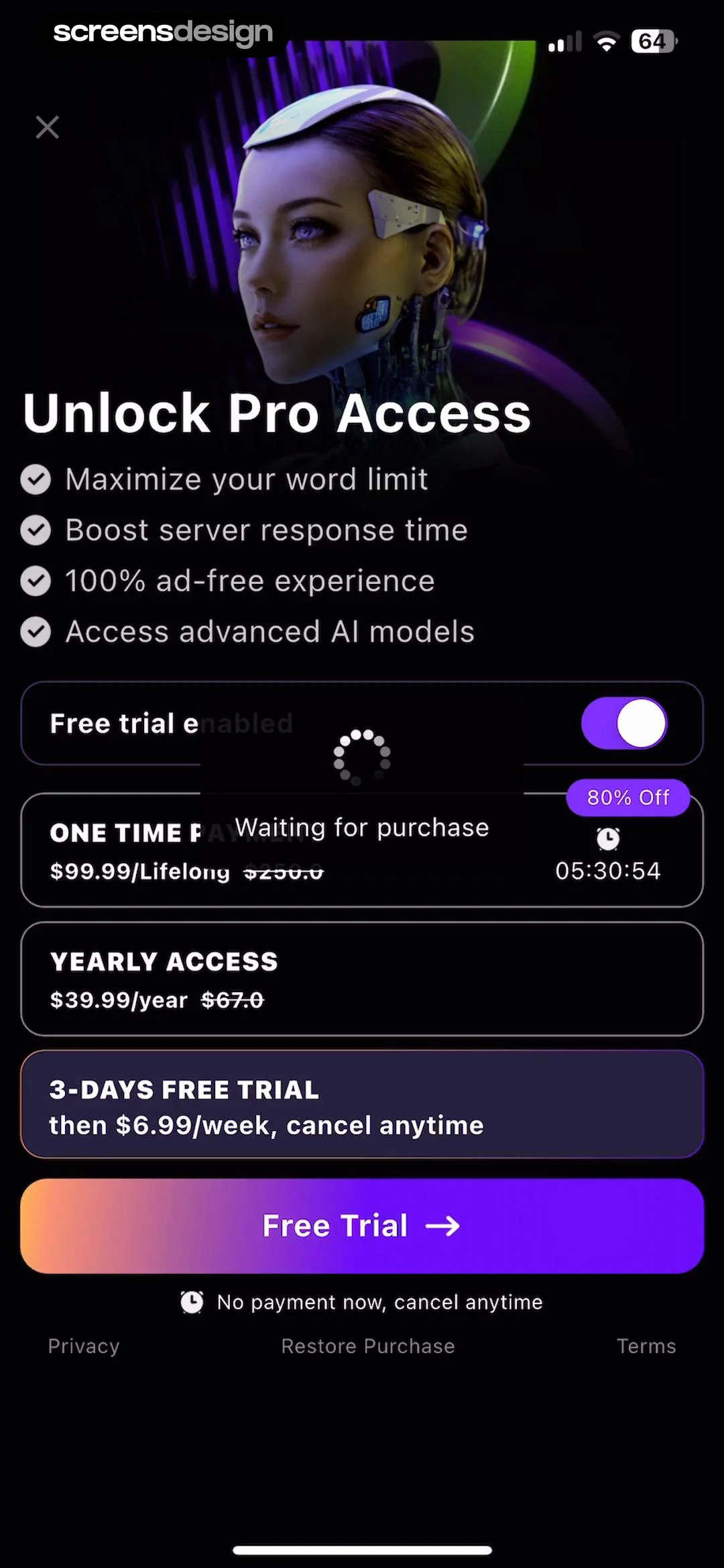 G.AI 4.1 -AI Chatbot Assistant screen 4