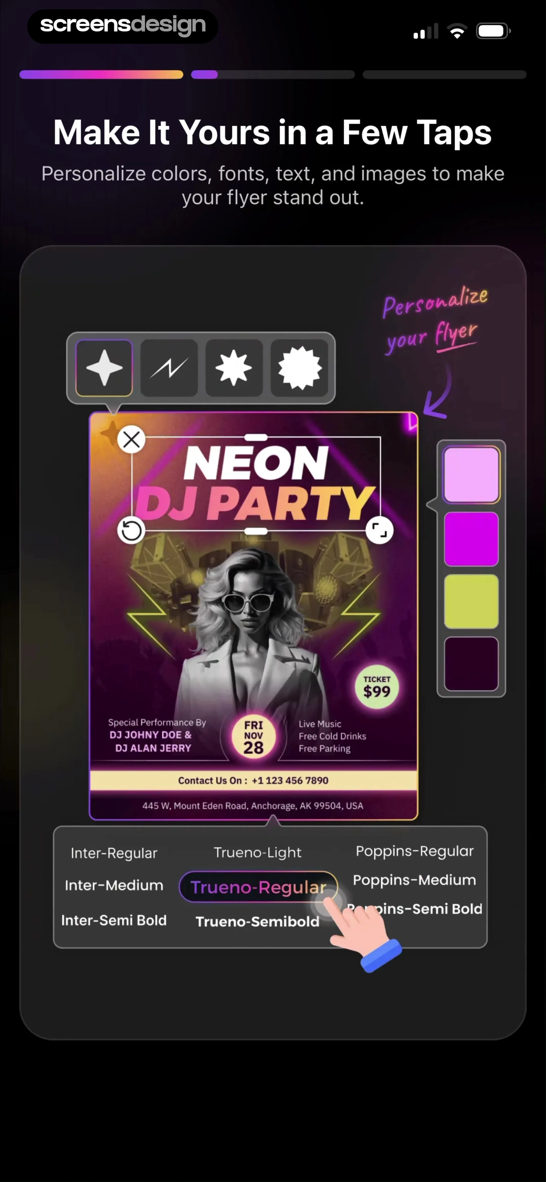 Flyer Maker + Poster Maker screen 7