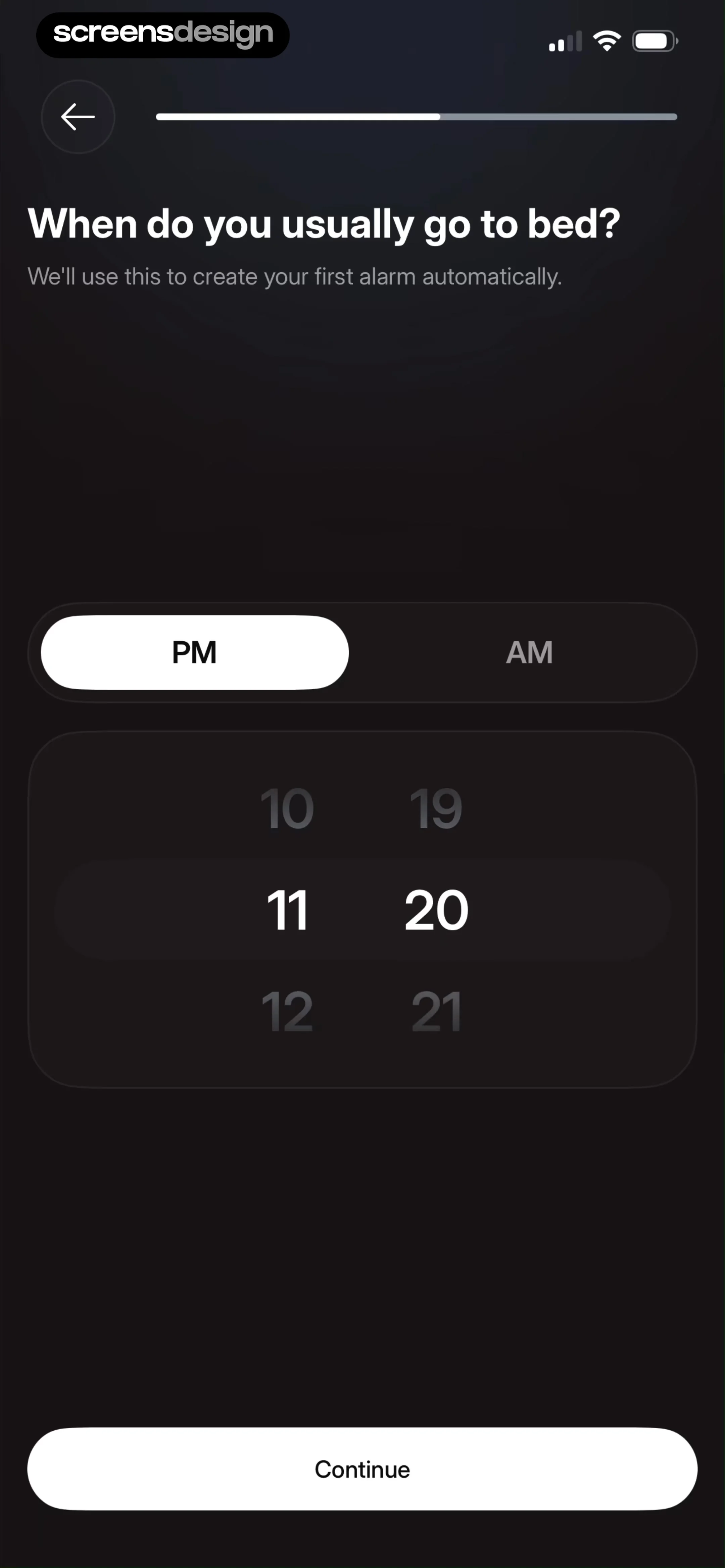 Flow - Wake Up replay screen