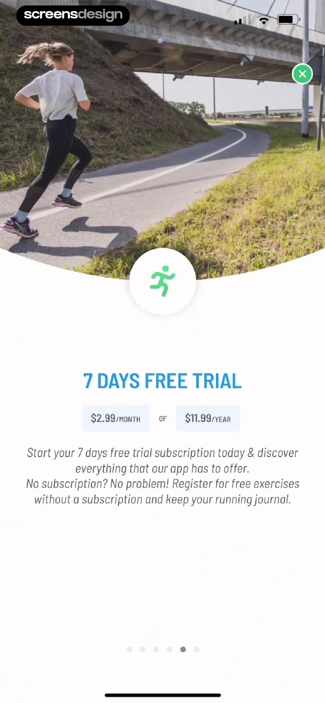 Start 2 Run screen 6