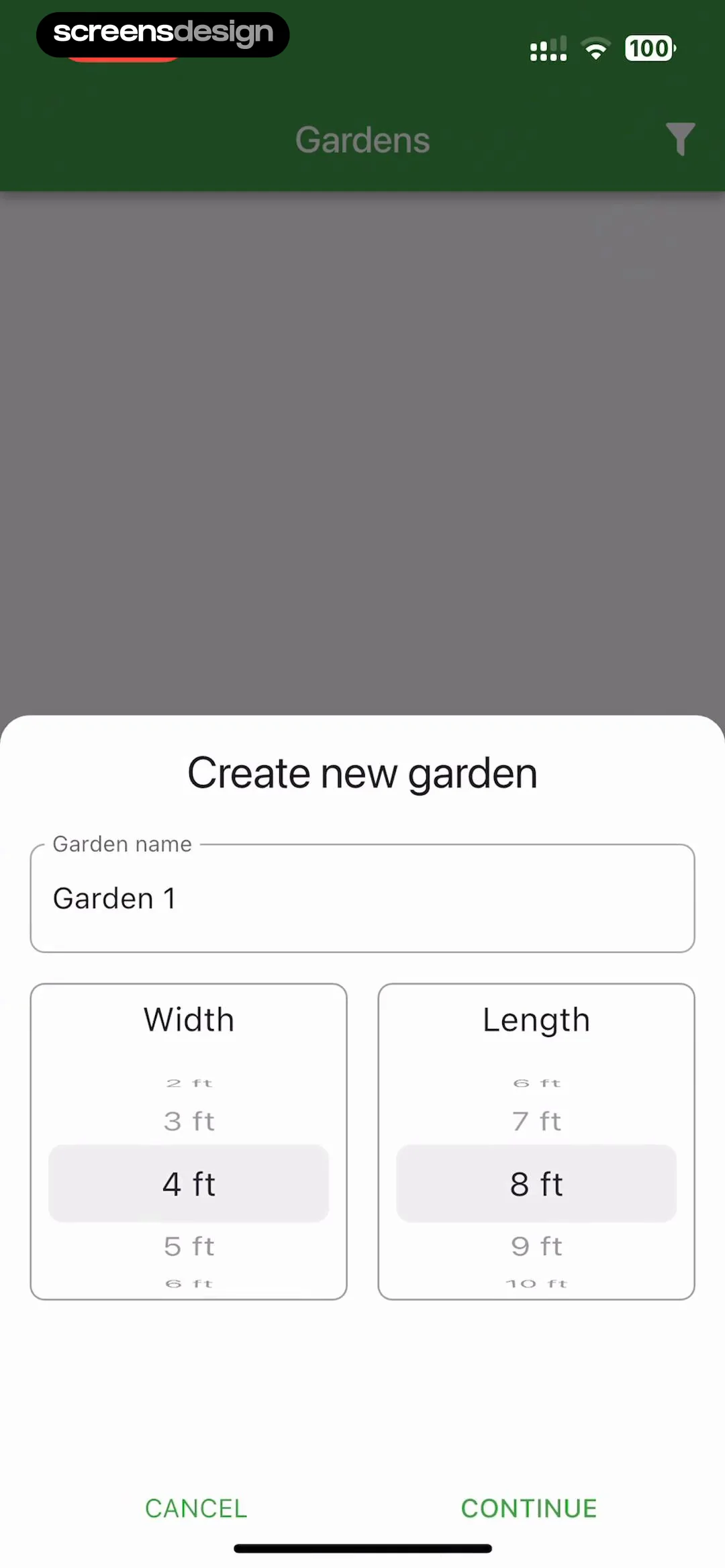 Planter: Garden Planner screen 3