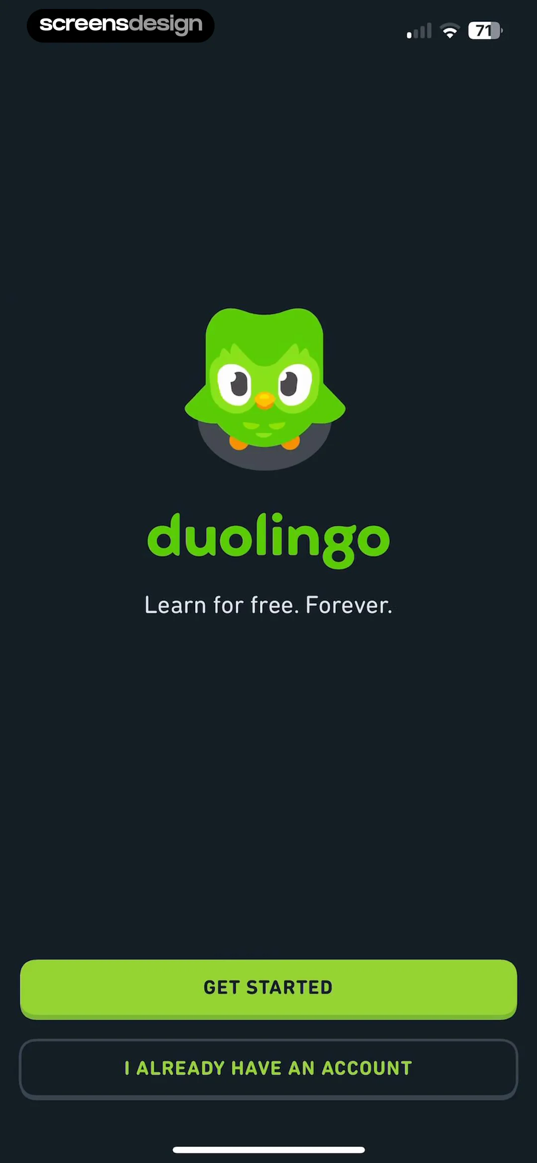 Duolingo: Language Lessons screen 2