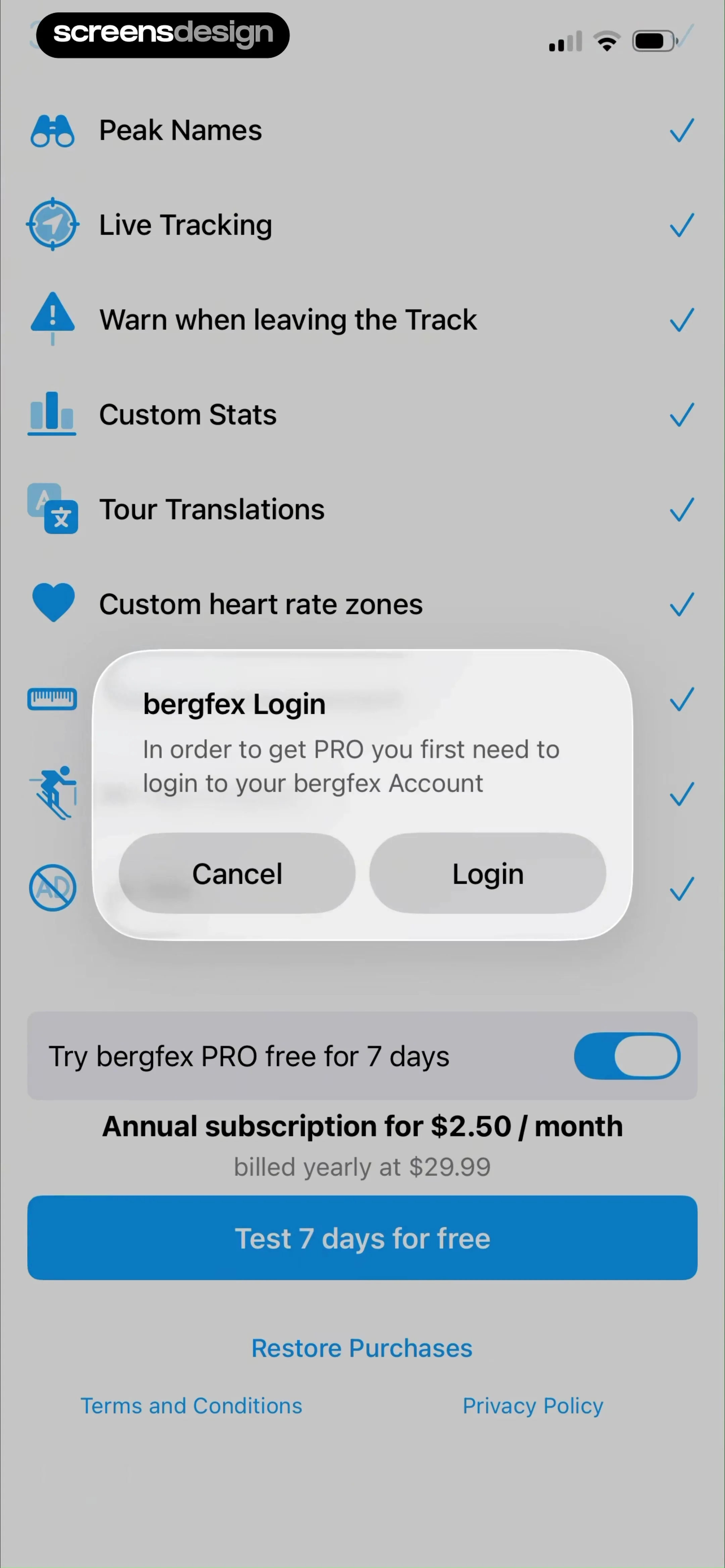 bergfex: Hiking & Tracking screen 8